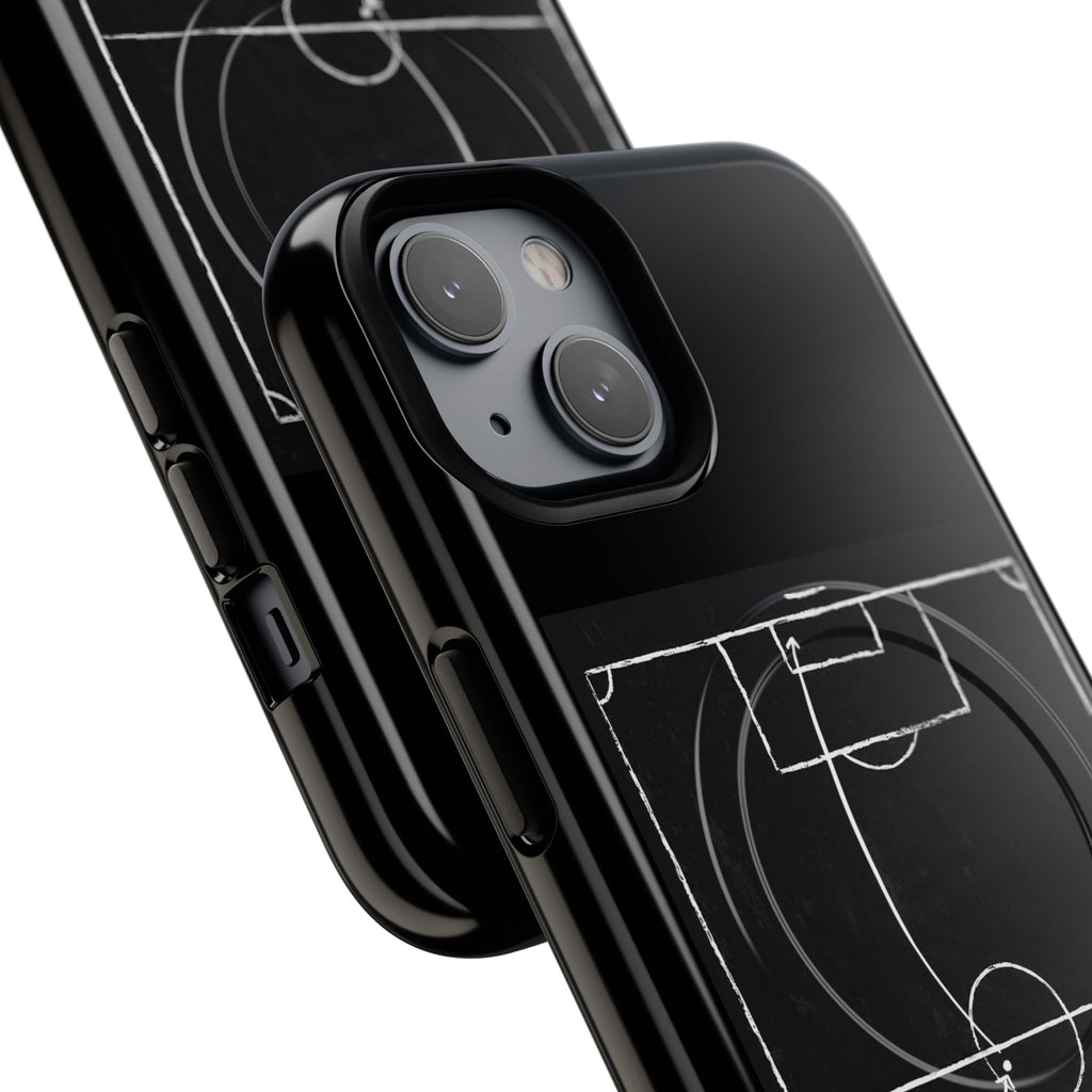 Football Chalkboard Tactics Phone Case —  Magnetic Tough Case