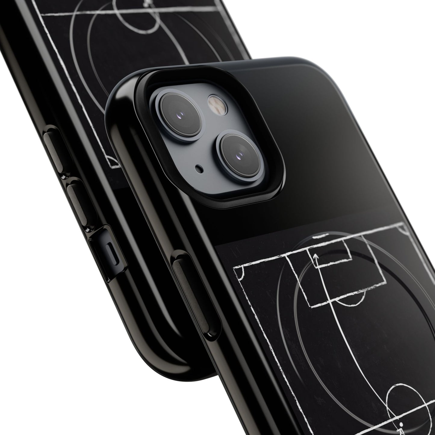 Football Chalkboard Tactics Phone Case —  Magnetic Tough Case