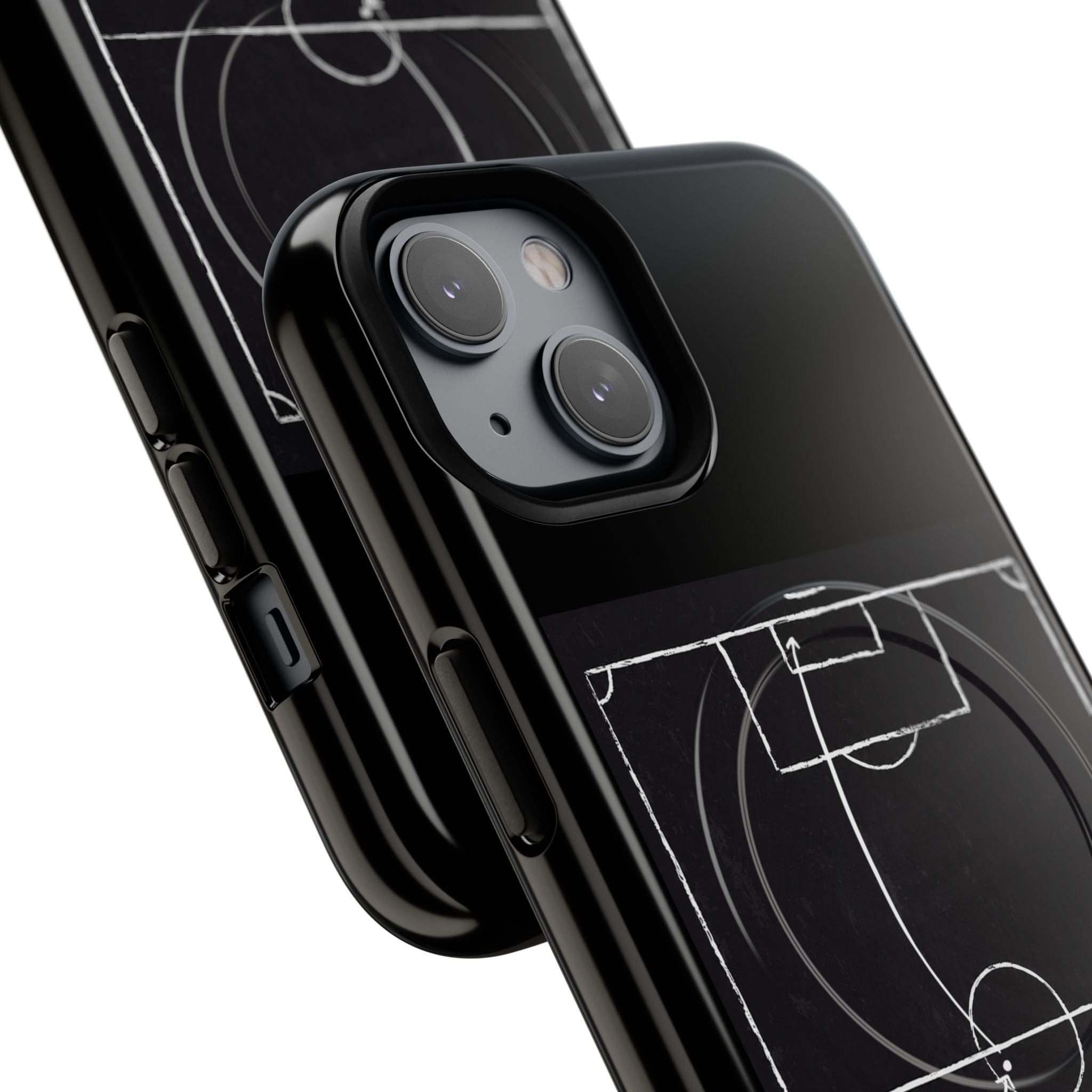 Football Chalkboard Tactics Phone Case —  Magnetic Tough Case