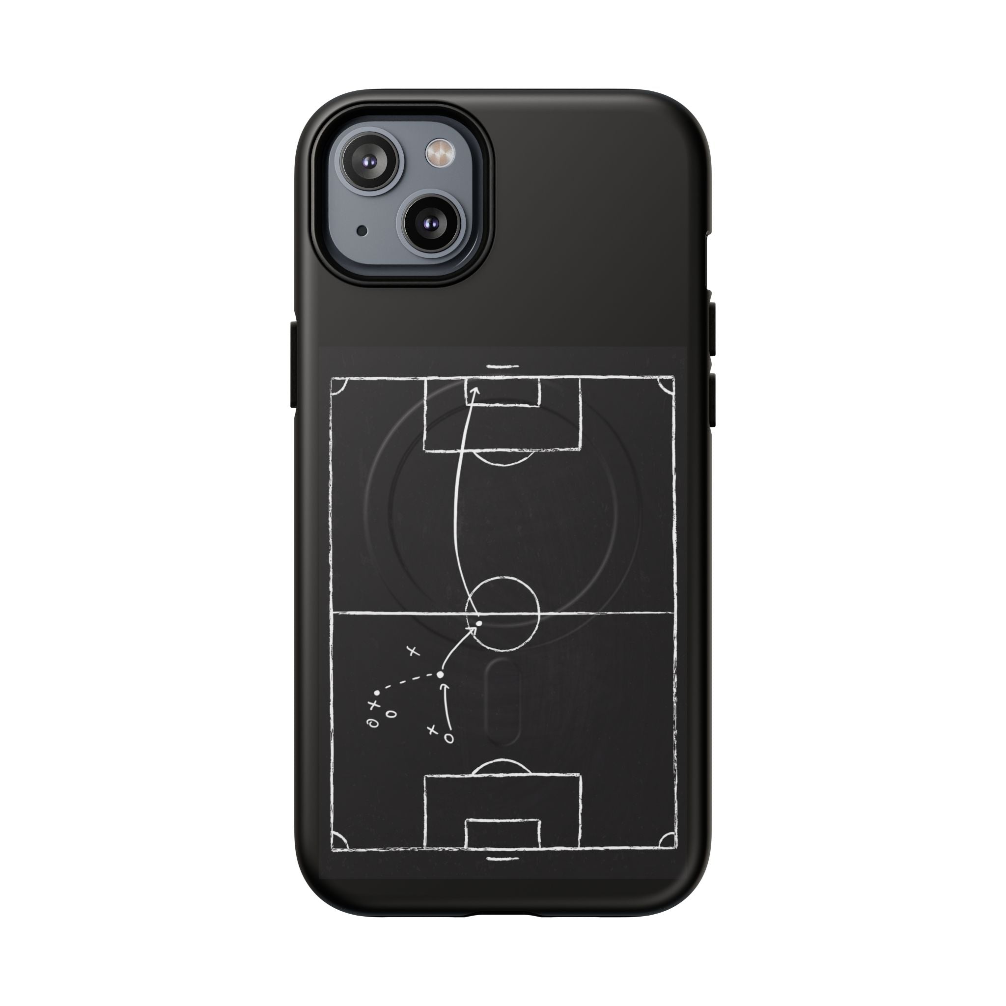 Football Chalkboard Tactics Phone Case —  Magnetic Tough Case