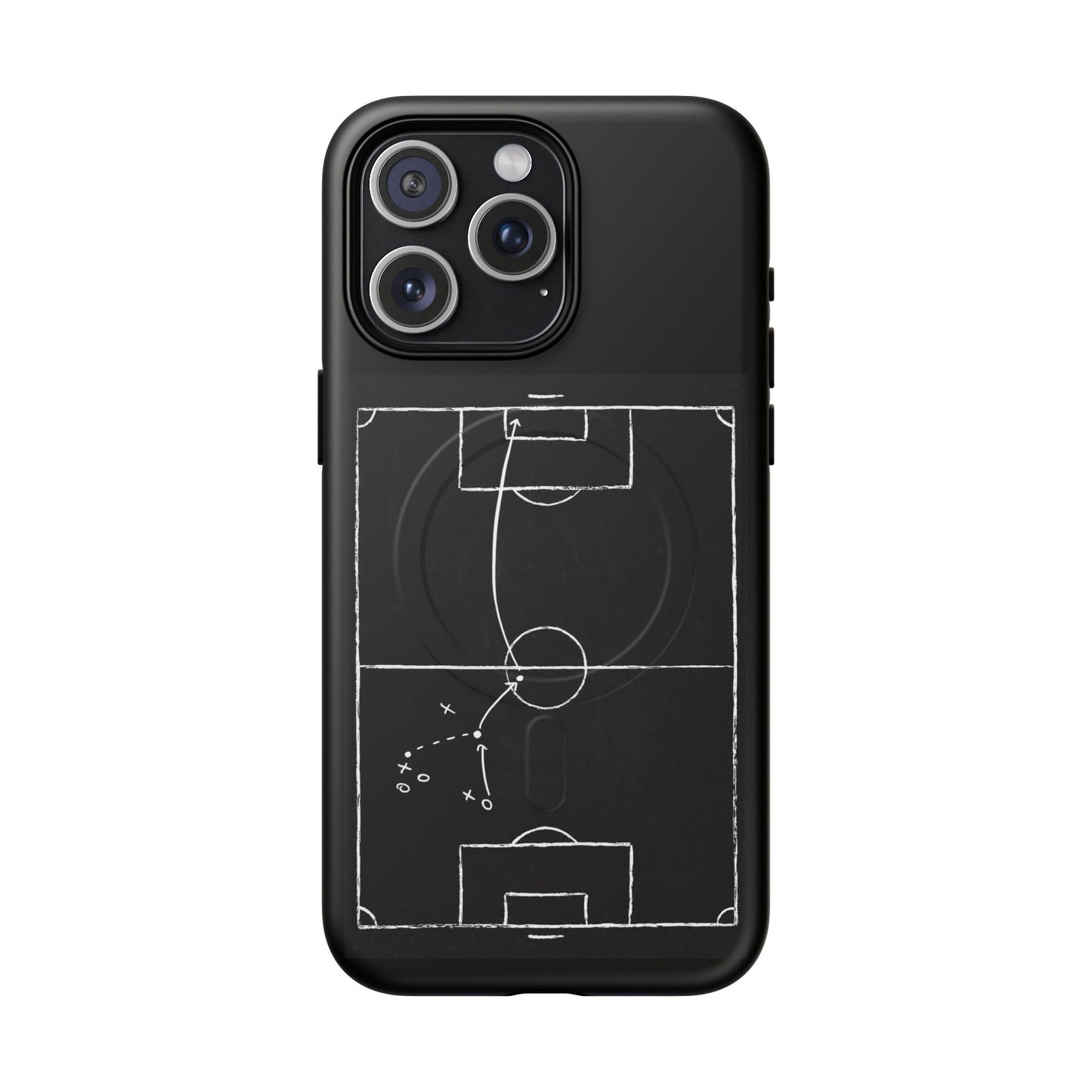 Football Chalkboard Tactics Phone Case —  Magnetic Tough Case