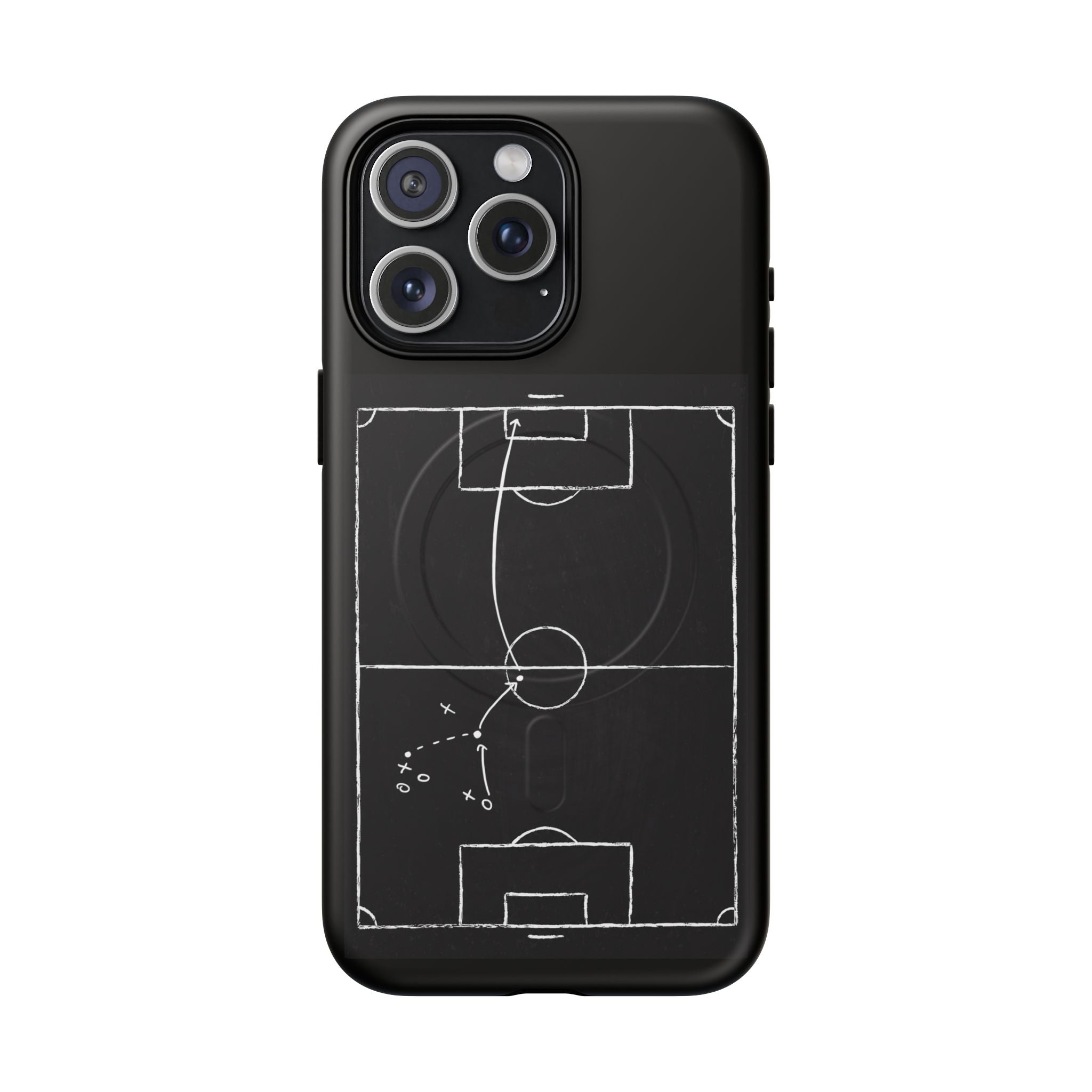 Football Chalkboard Tactics Phone Case —  Magnetic Tough Case