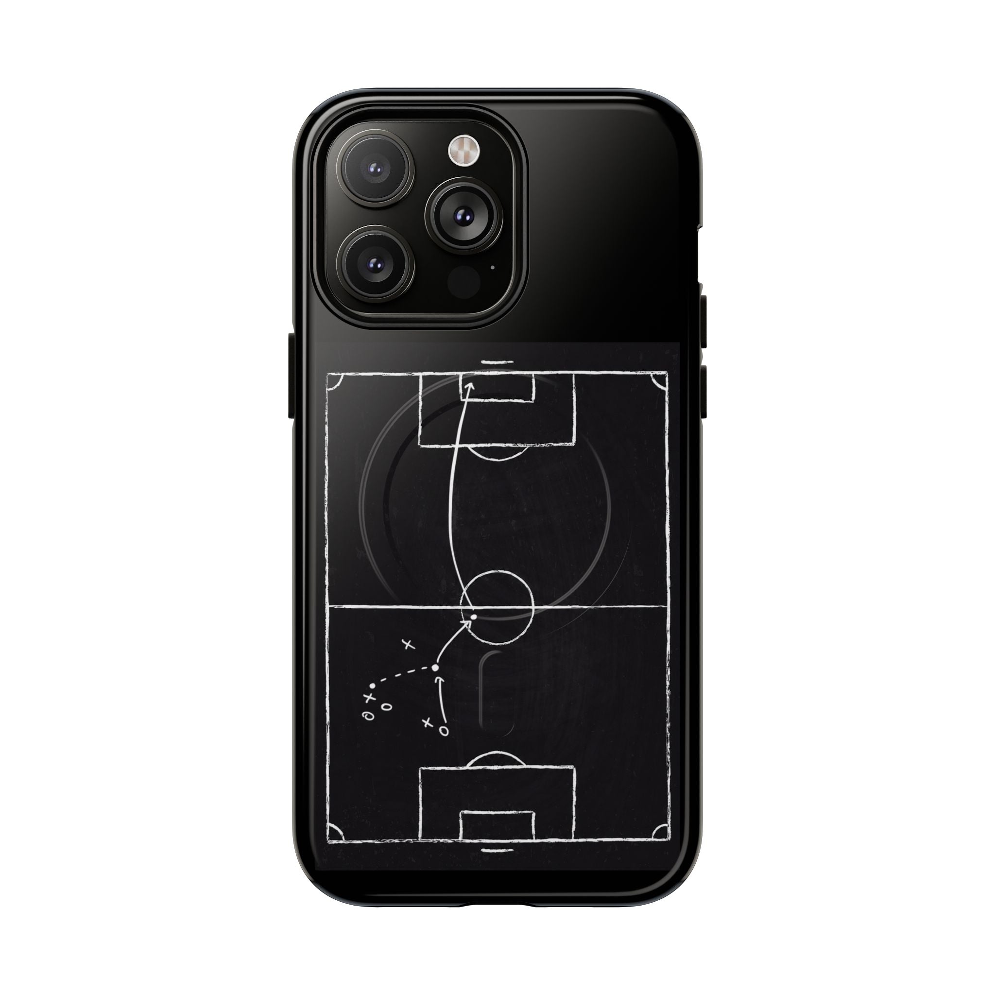 Football Chalkboard Tactics Phone Case —  Magnetic Tough Case