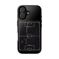 Football Chalkboard Tactics Phone Case —  Magnetic Tough Case