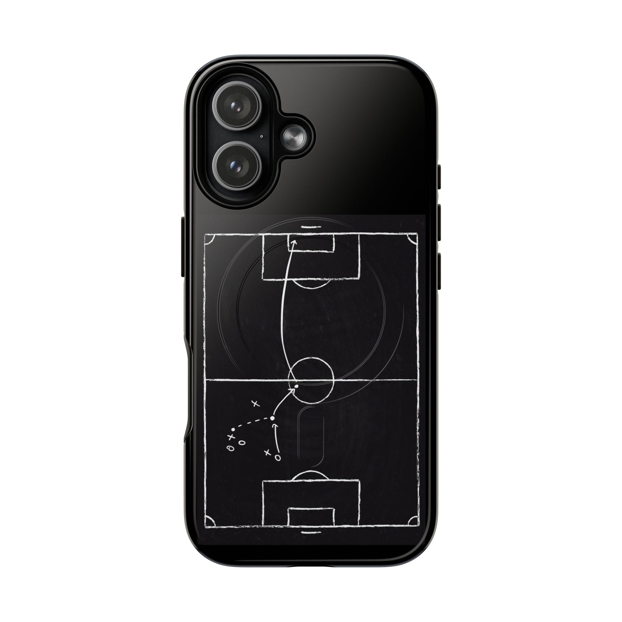 Football Chalkboard Tactics Phone Case —  Magnetic Tough Case