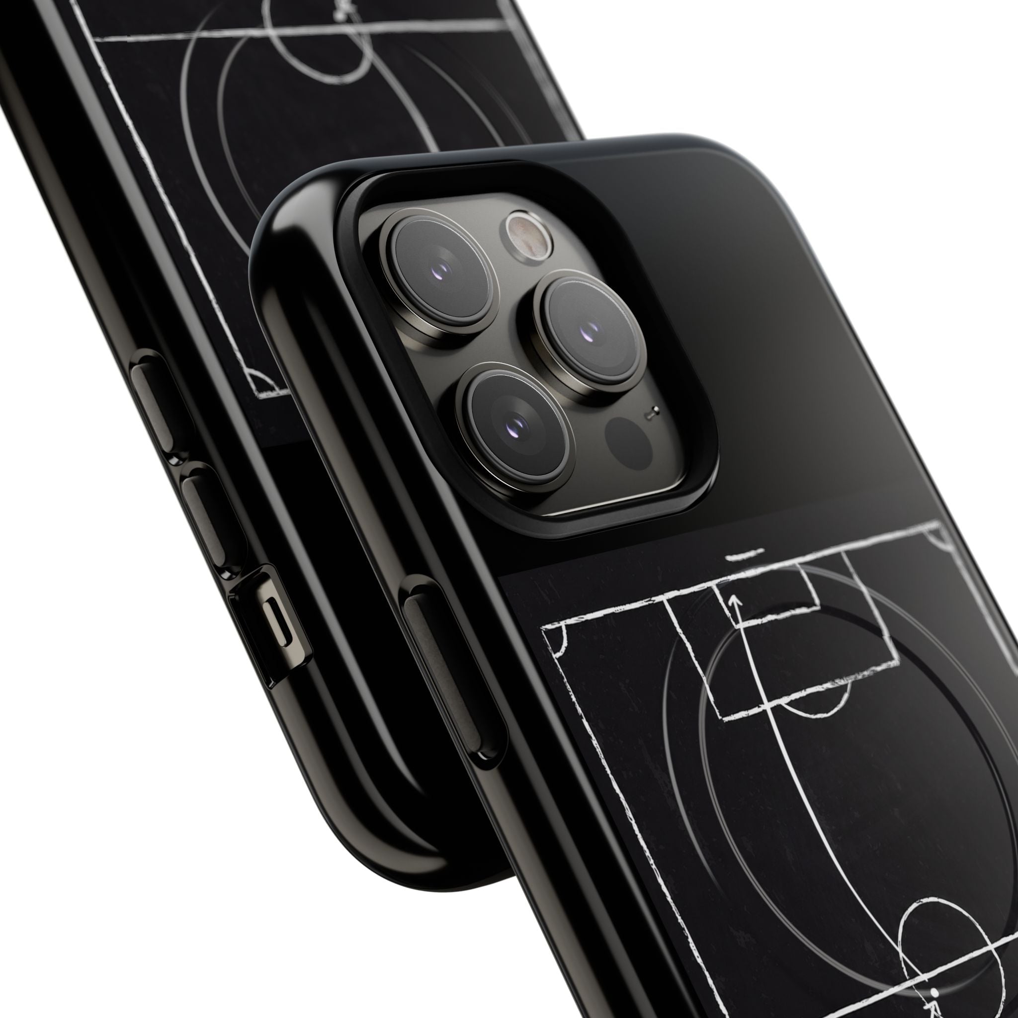 Football Chalkboard Tactics Phone Case —  Magnetic Tough Case