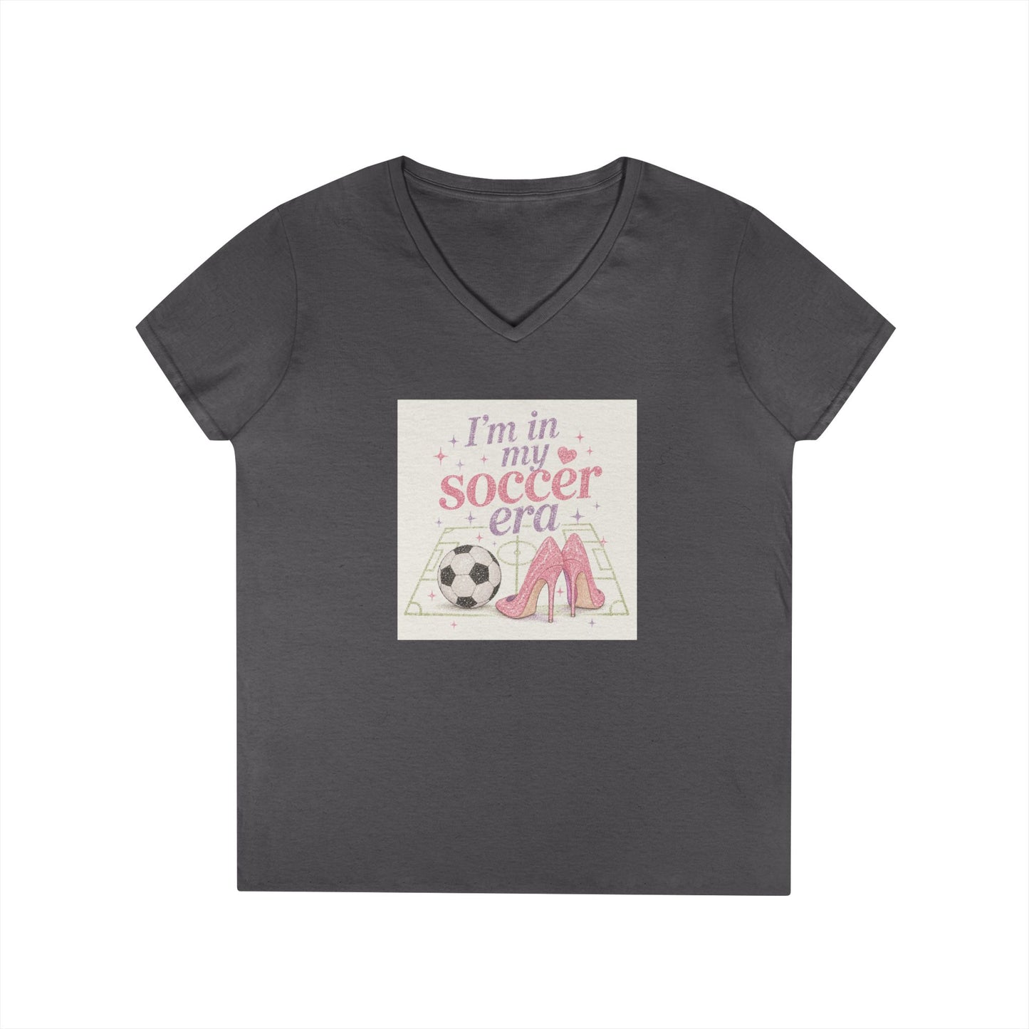 I'm in My Soccer Era V-Neck Tee
