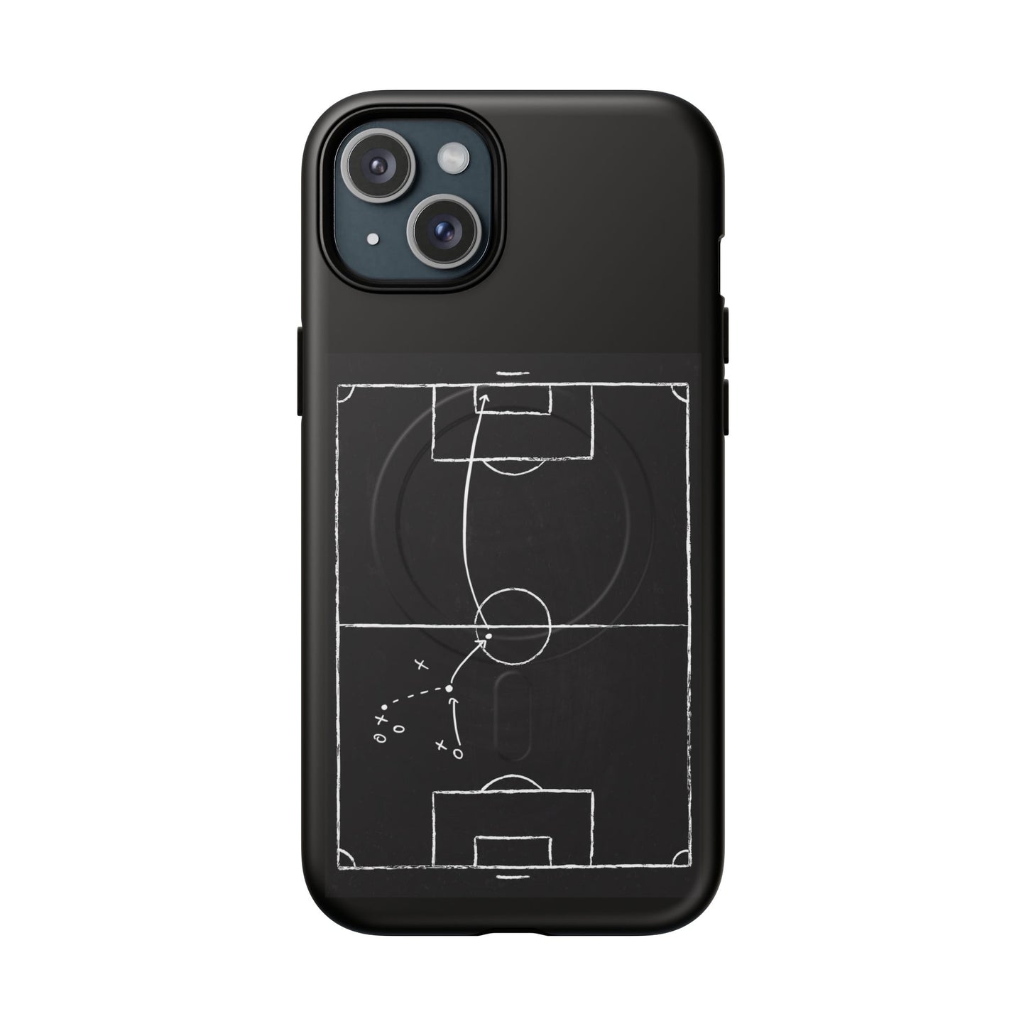 Football Chalkboard Tactics Phone Case —  Magnetic Tough Case