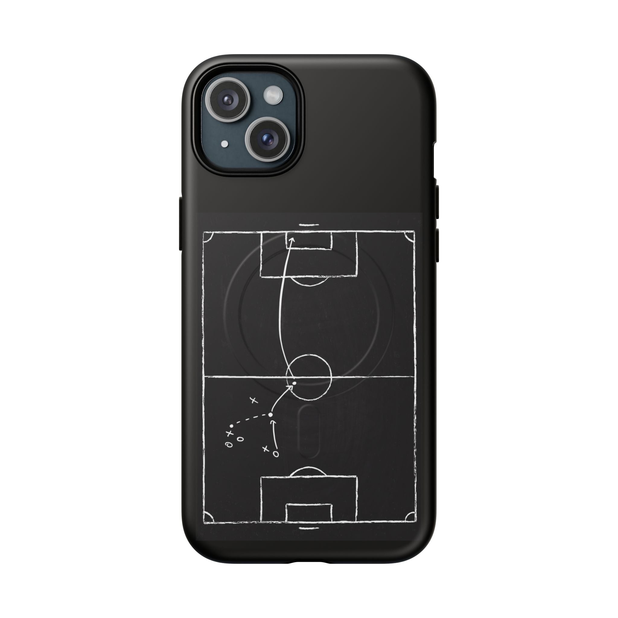 Football Chalkboard Tactics Phone Case —  Magnetic Tough Case
