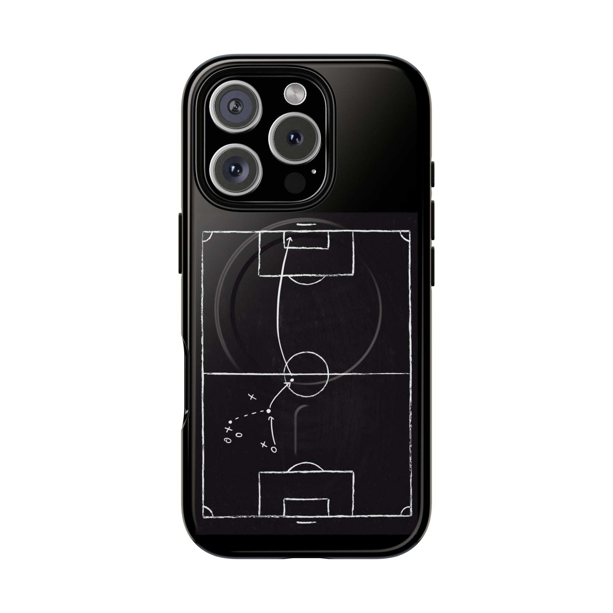 Football Chalkboard Tactics Phone Case —  Magnetic Tough Case