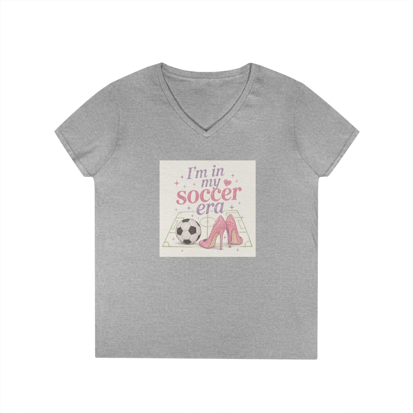 I'm in My Soccer Era V-Neck Tee