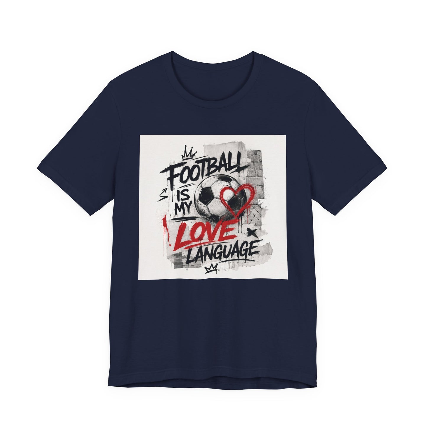 Football Is My Love Language T-Shirt