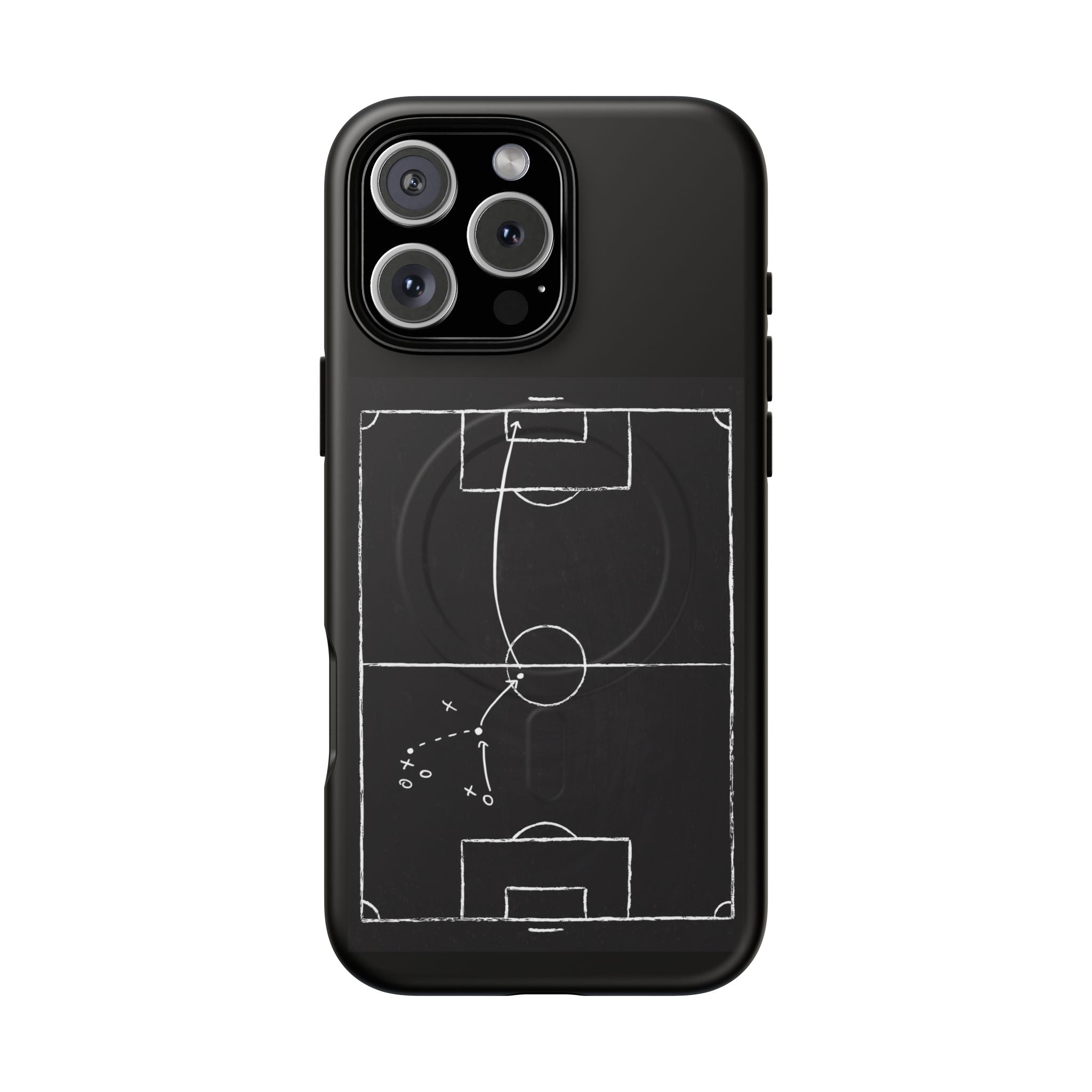 Football Chalkboard Tactics Phone Case —  Magnetic Tough Case