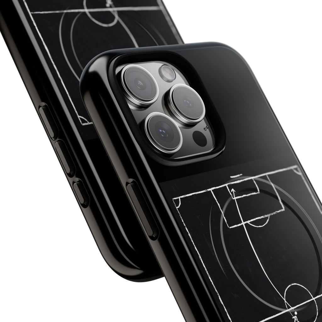 Football Chalkboard Tactics Phone Case —  Magnetic Tough Case