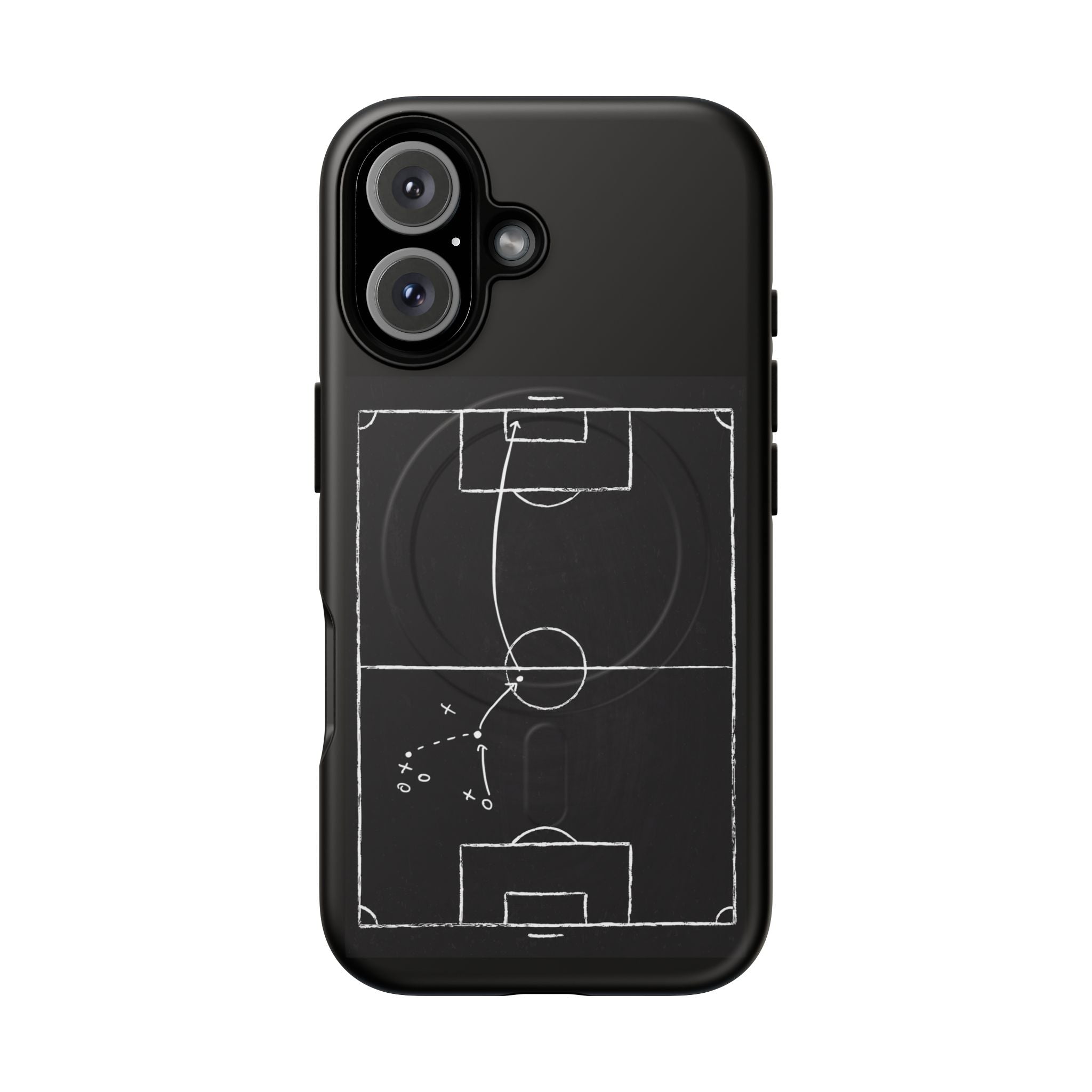 Football Chalkboard Tactics Phone Case —  Magnetic Tough Case