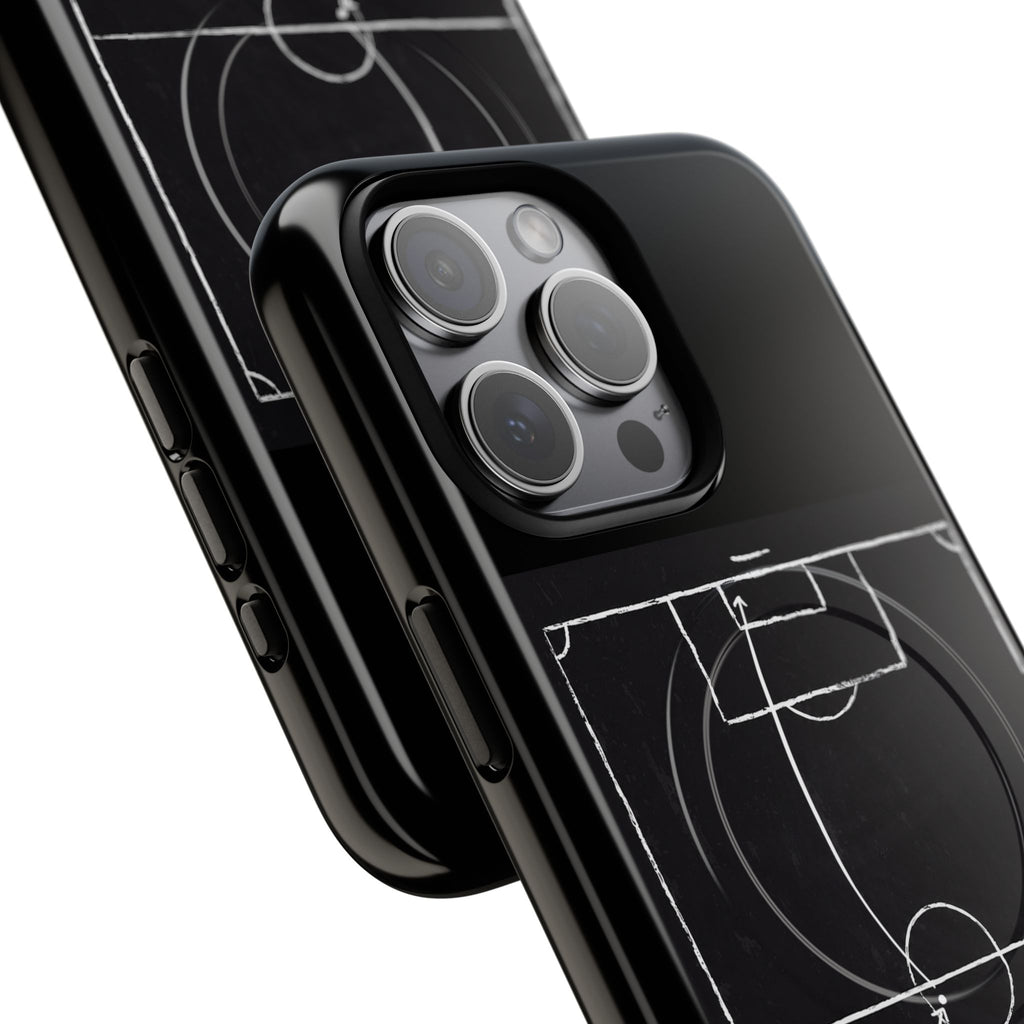 Football Chalkboard Tactics Phone Case —  Magnetic Tough Case