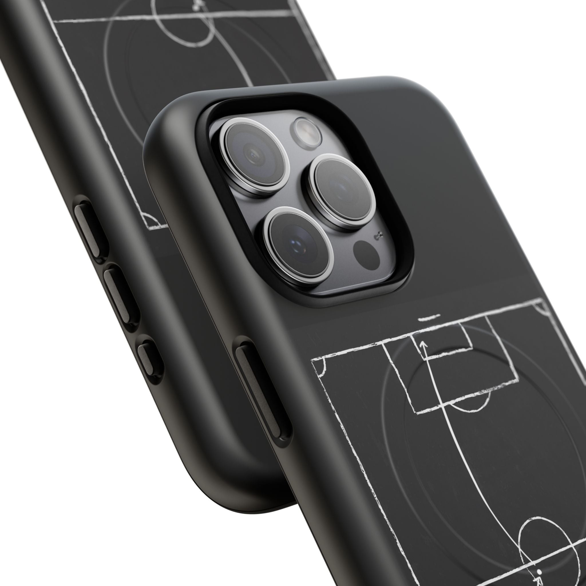 Football Chalkboard Tactics Phone Case —  Magnetic Tough Case