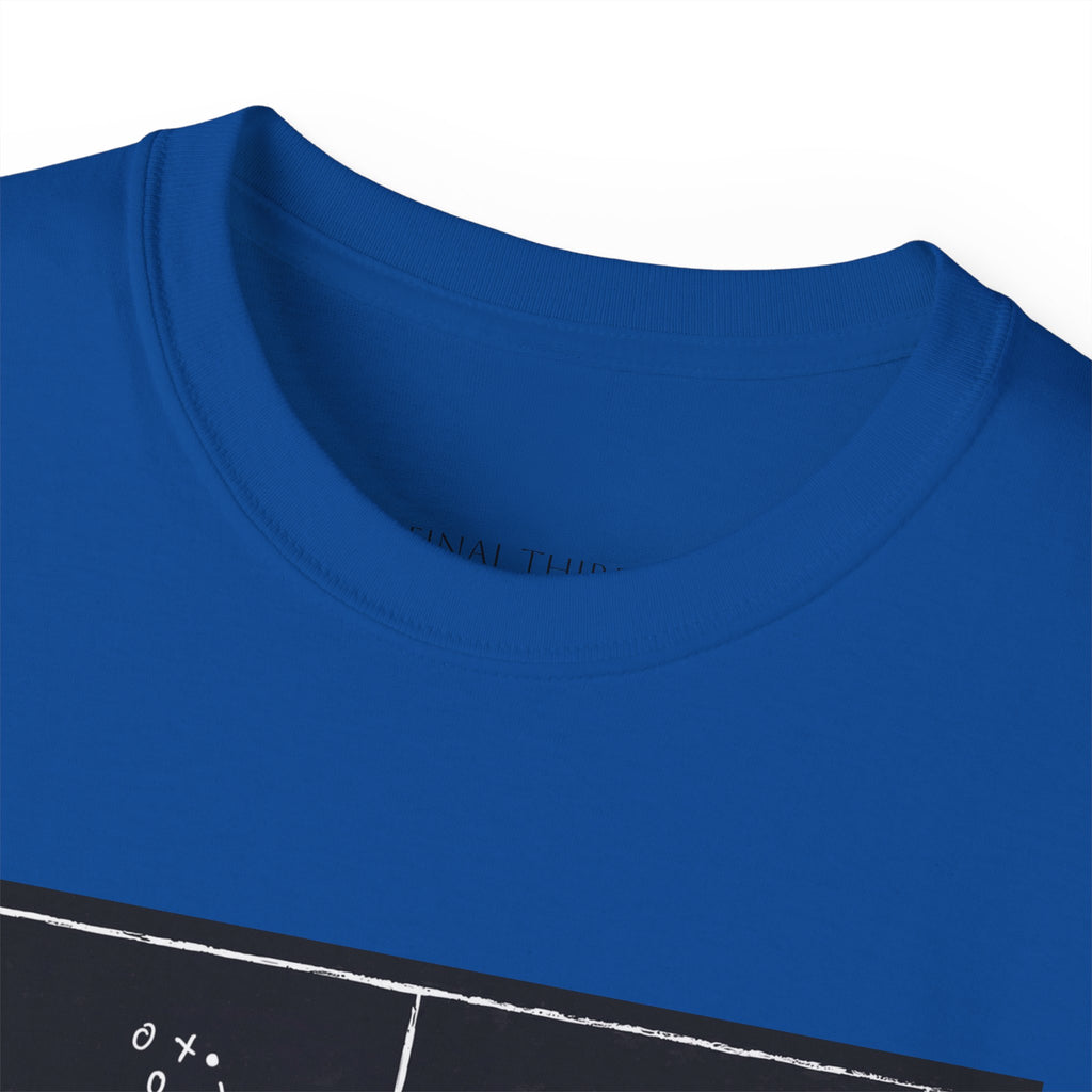 Scotland Qualifier Tactic Chalkboard Tee - no Scotland, no party