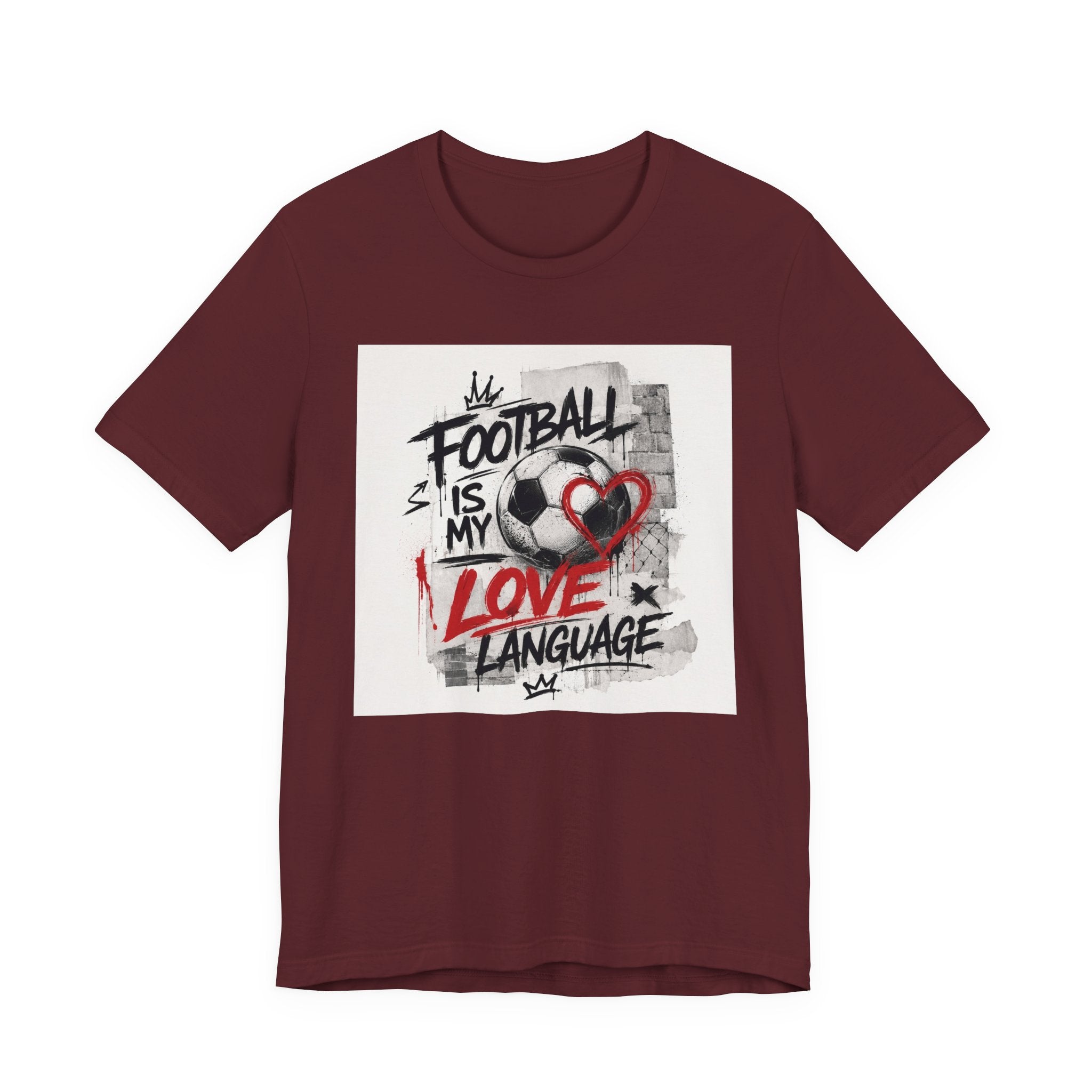 Football Is My Love Language T-Shirt