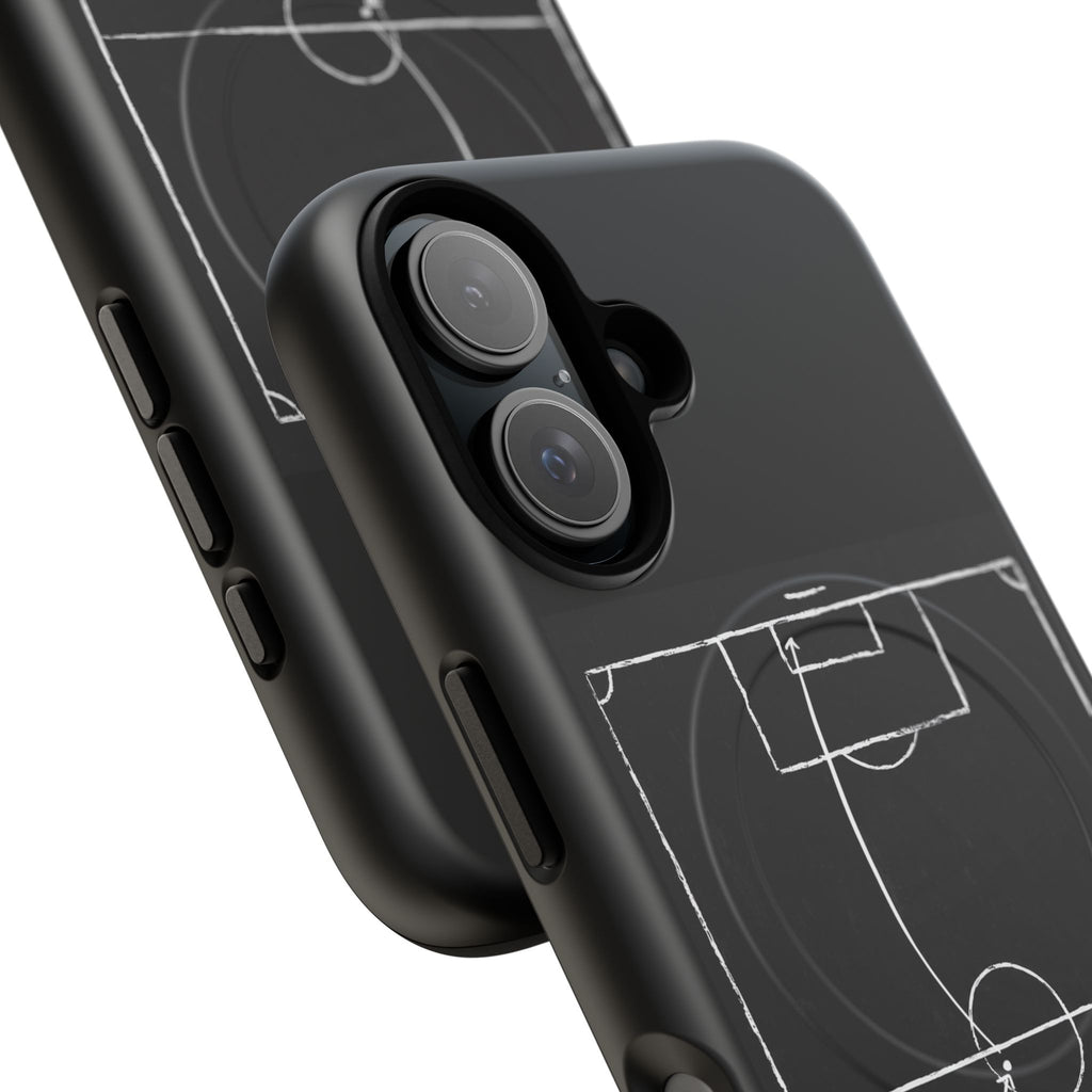 Football Chalkboard Tactics Phone Case —  Magnetic Tough Case