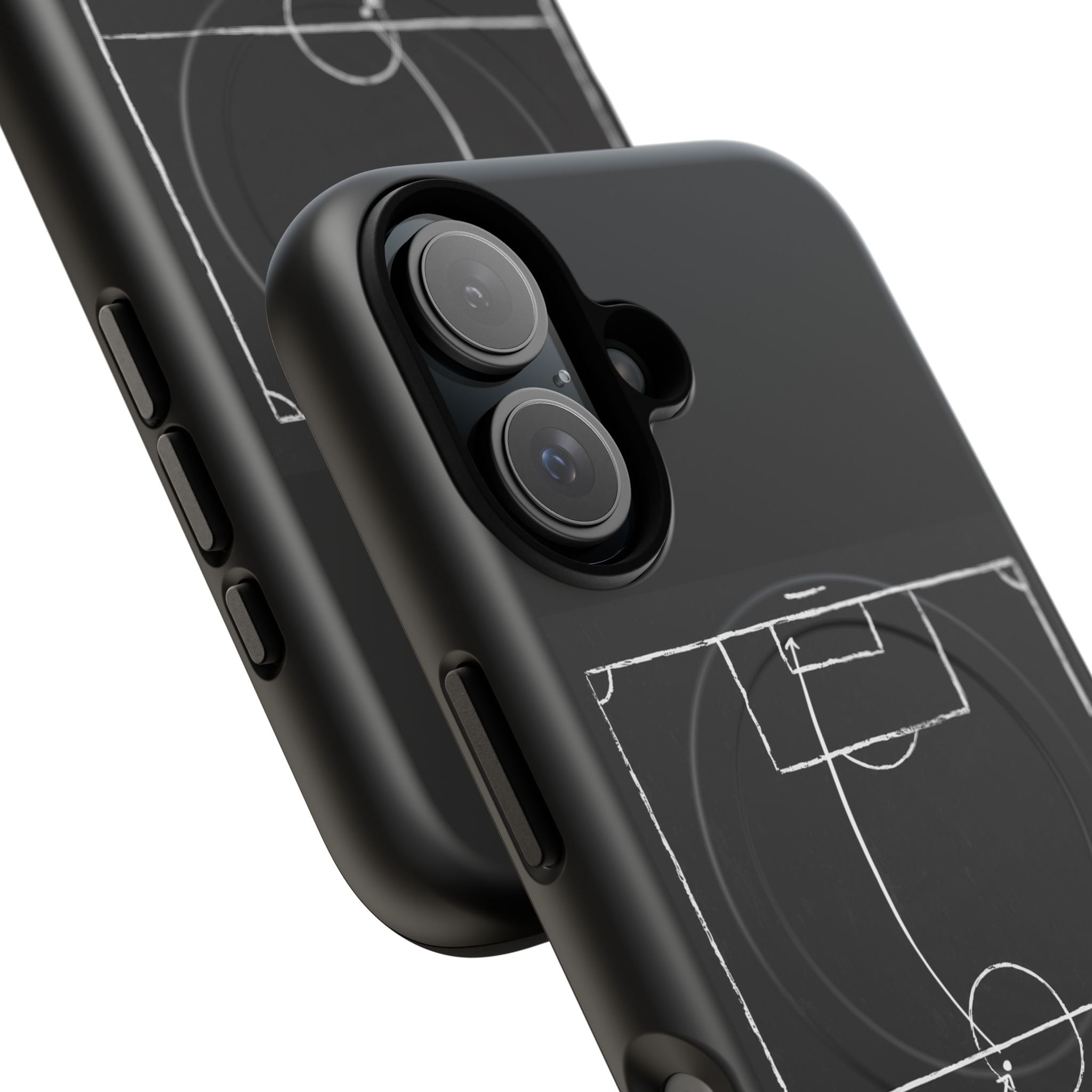 Football Chalkboard Tactics Phone Case —  Magnetic Tough Case