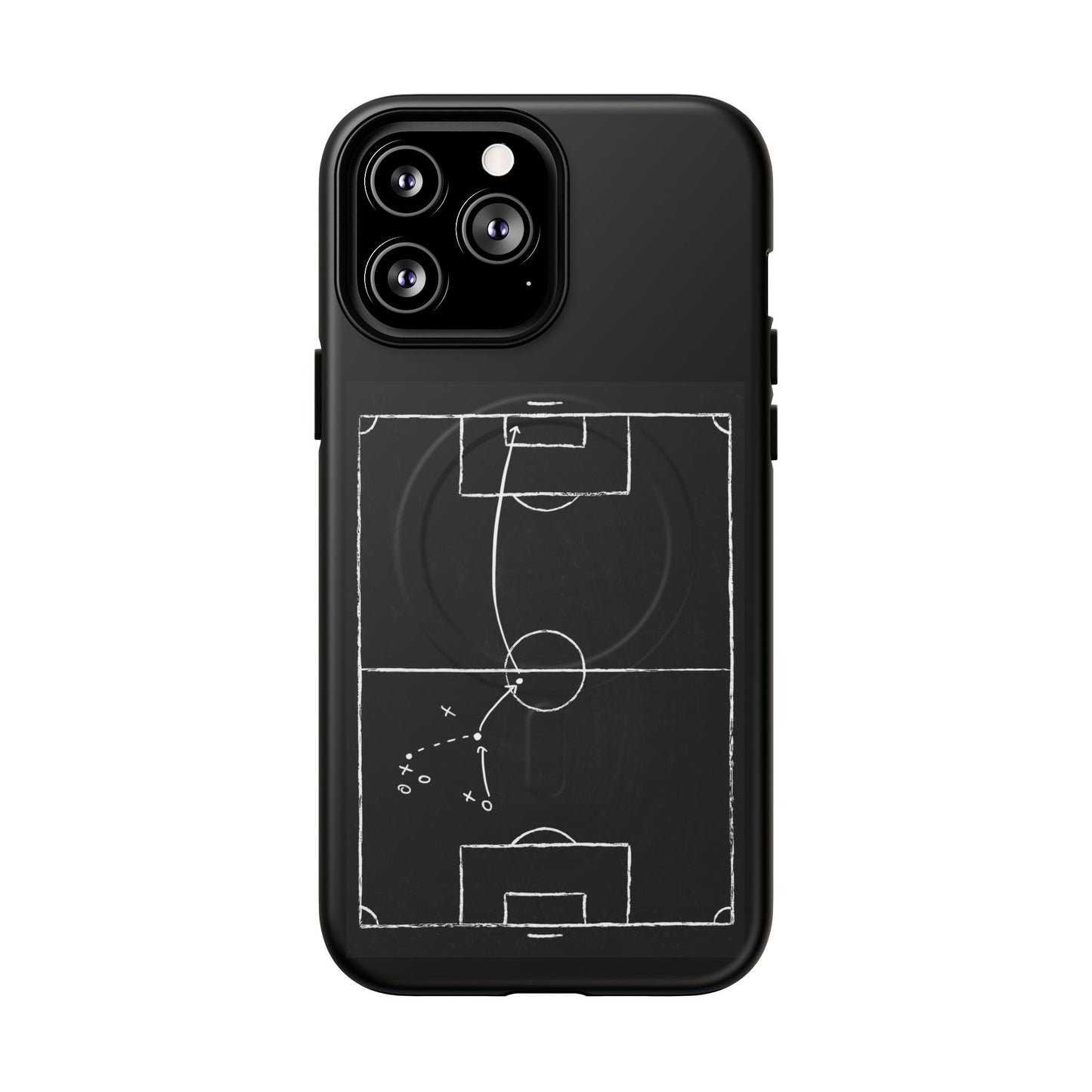 Football Chalkboard Tactics Phone Case —  Magnetic Tough Case