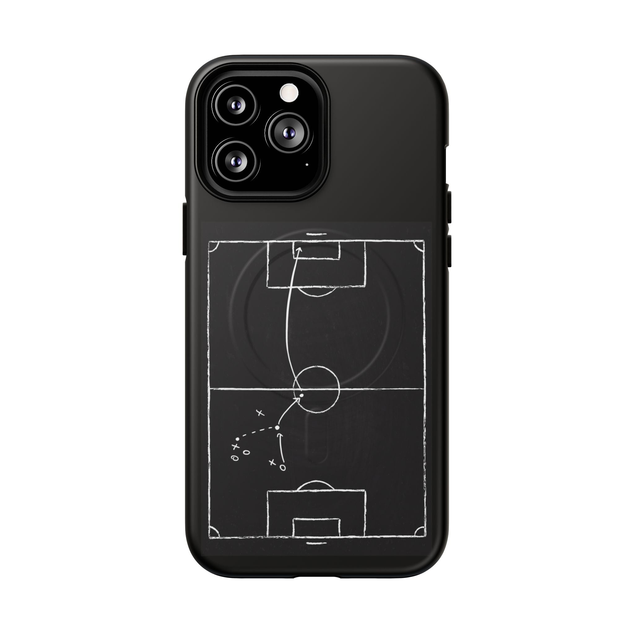 Football Chalkboard Tactics Phone Case —  Magnetic Tough Case