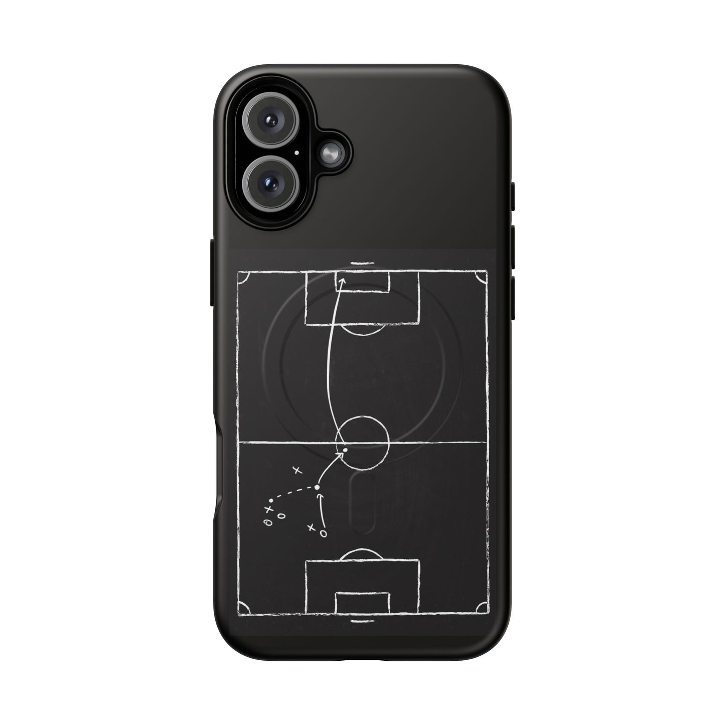 Football Chalkboard Tactics Phone Case —  Magnetic Tough Case