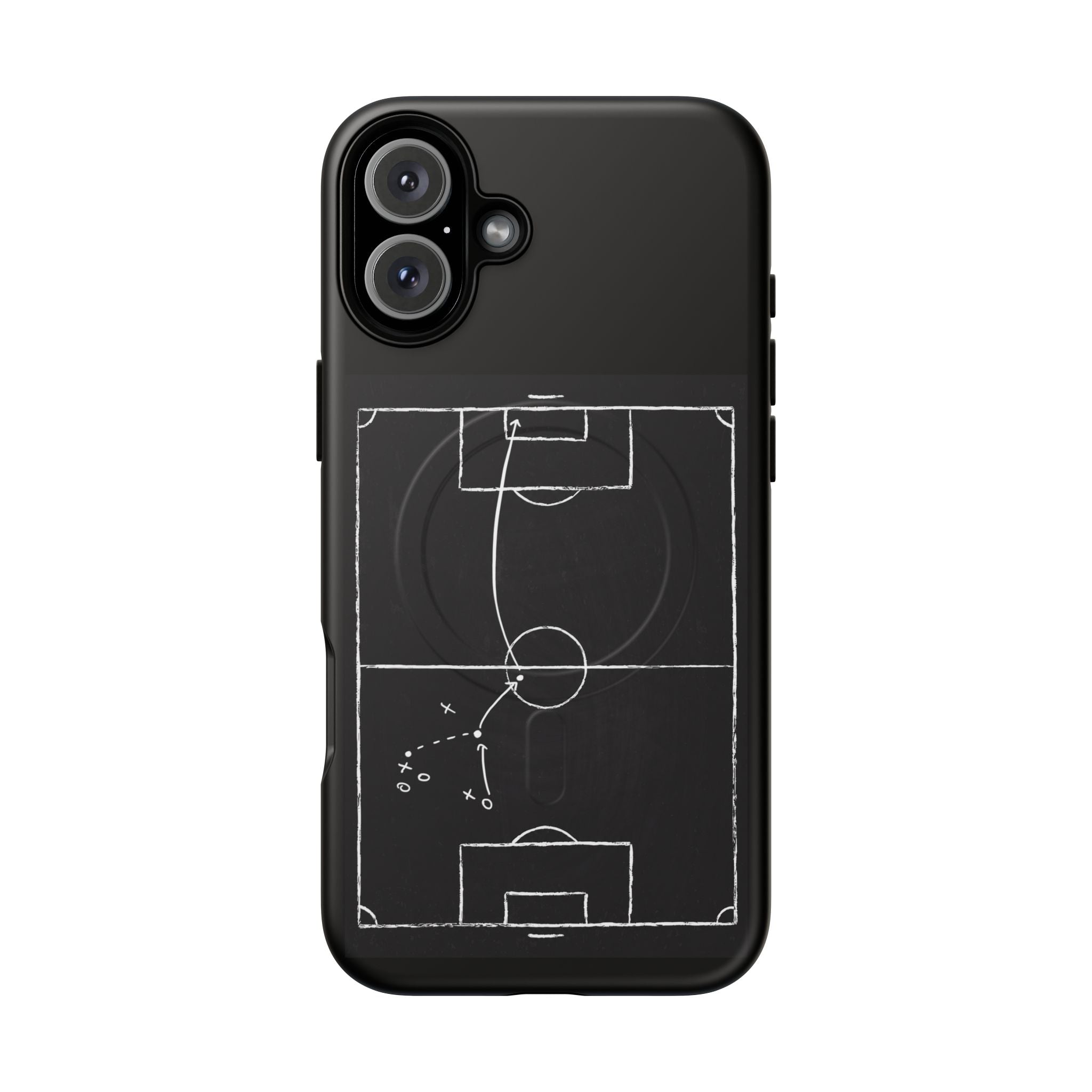 Football Chalkboard Tactics Phone Case —  Magnetic Tough Case