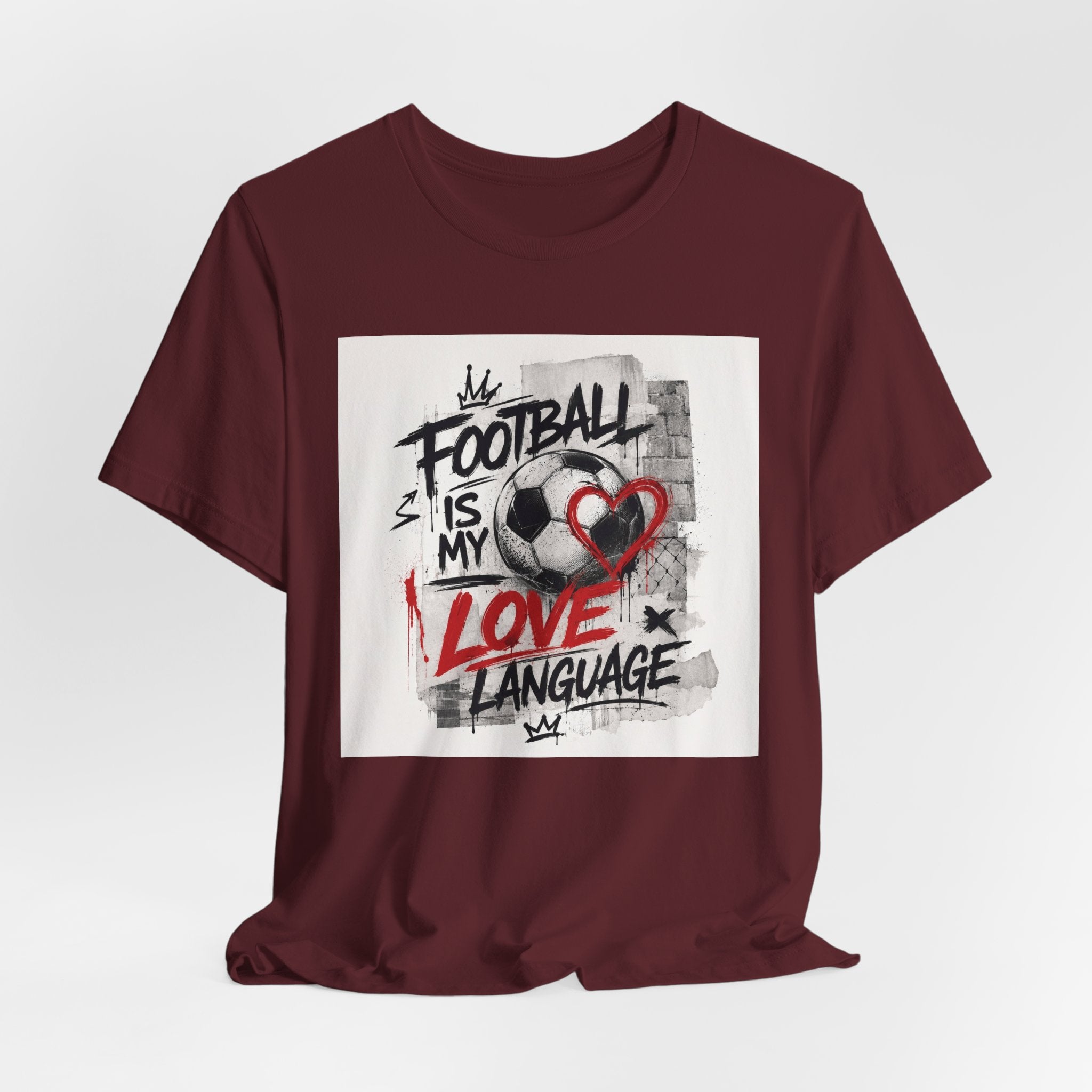 Football Is My Love Language T-Shirt