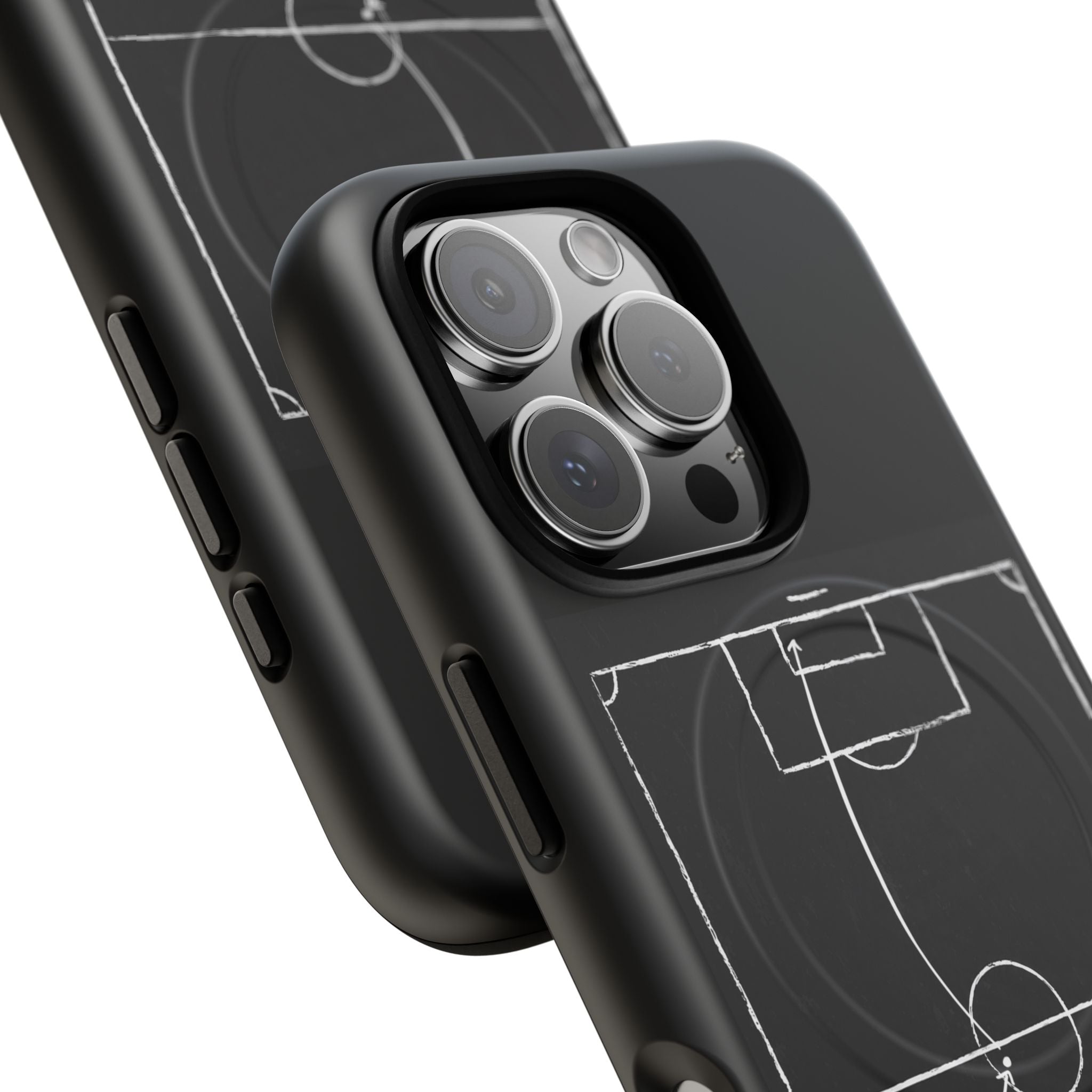 Football Chalkboard Tactics Phone Case —  Magnetic Tough Case
