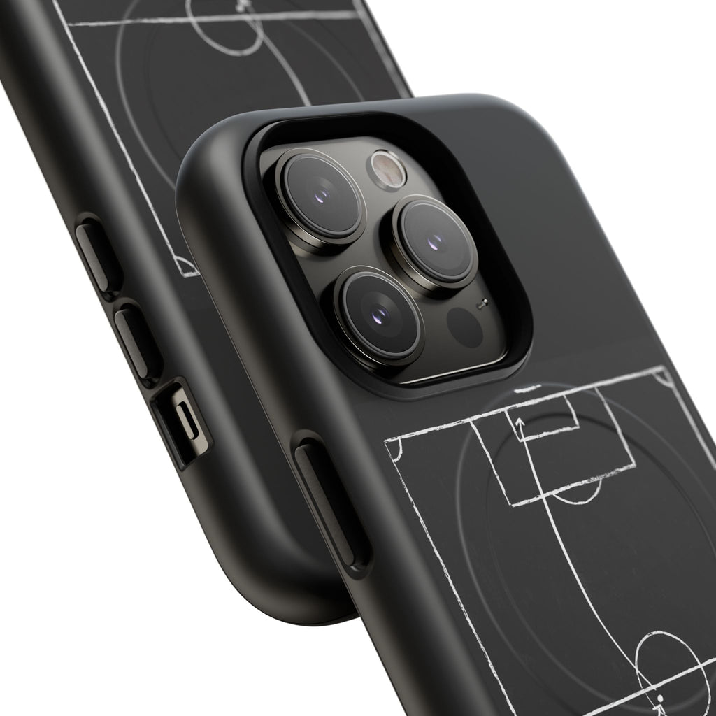 Football Chalkboard Tactics Phone Case —  Magnetic Tough Case