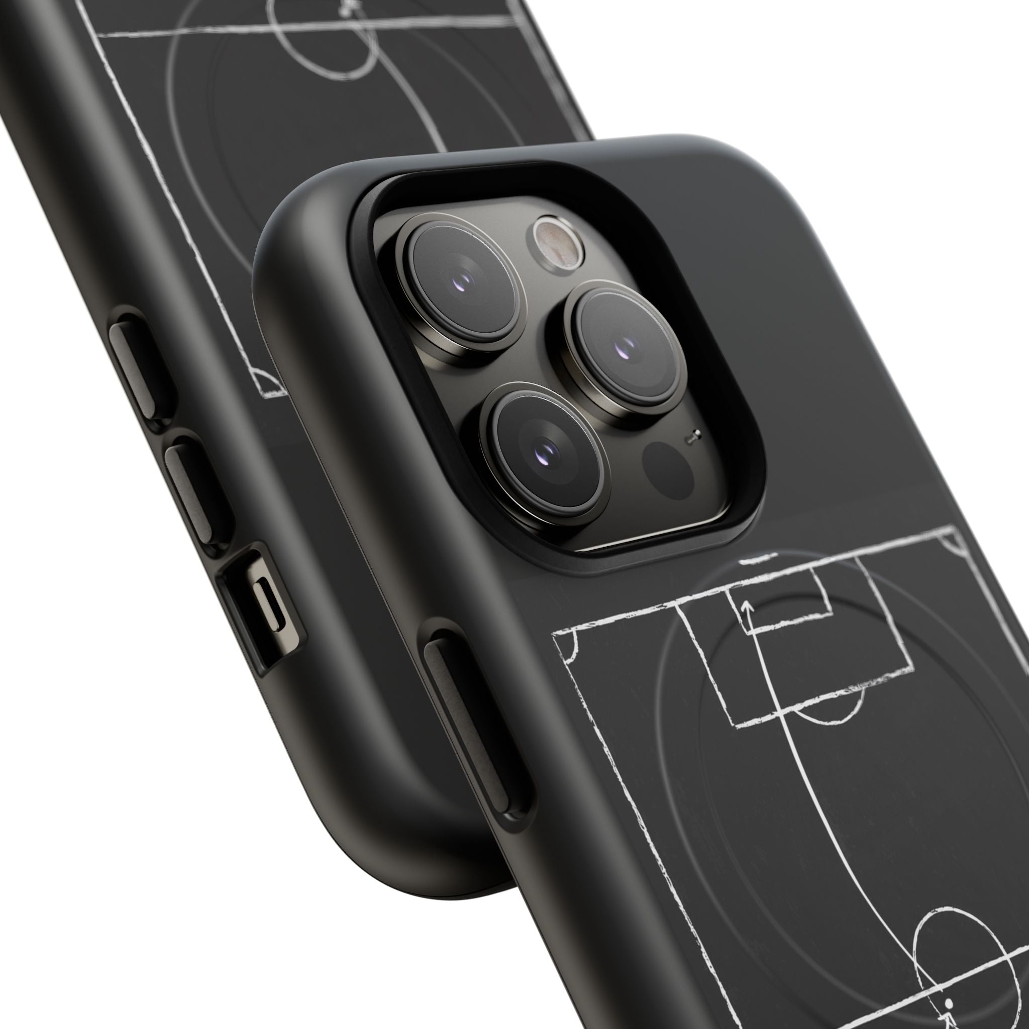 Football Chalkboard Tactics Phone Case —  Magnetic Tough Case