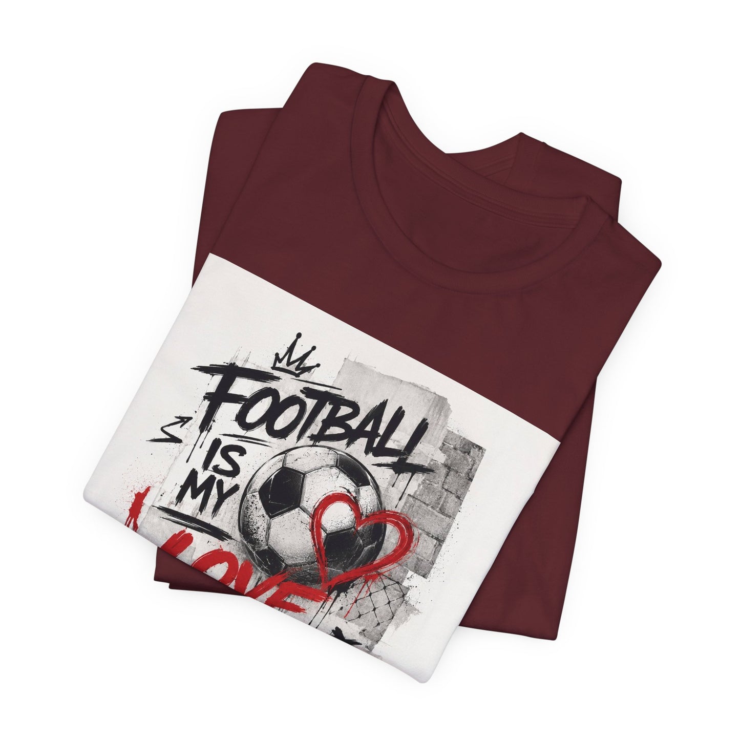 Football Is My Love Language T-Shirt