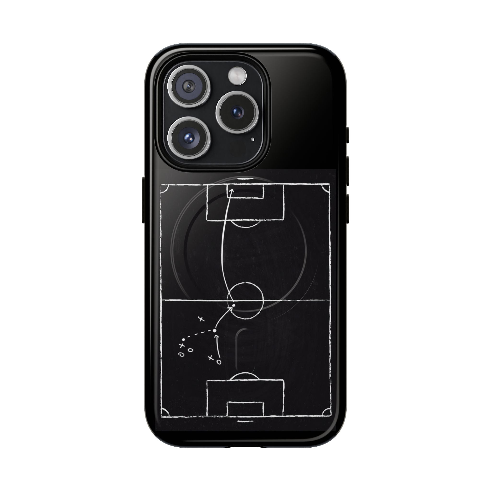 Football Chalkboard Tactics Phone Case —  Magnetic Tough Case