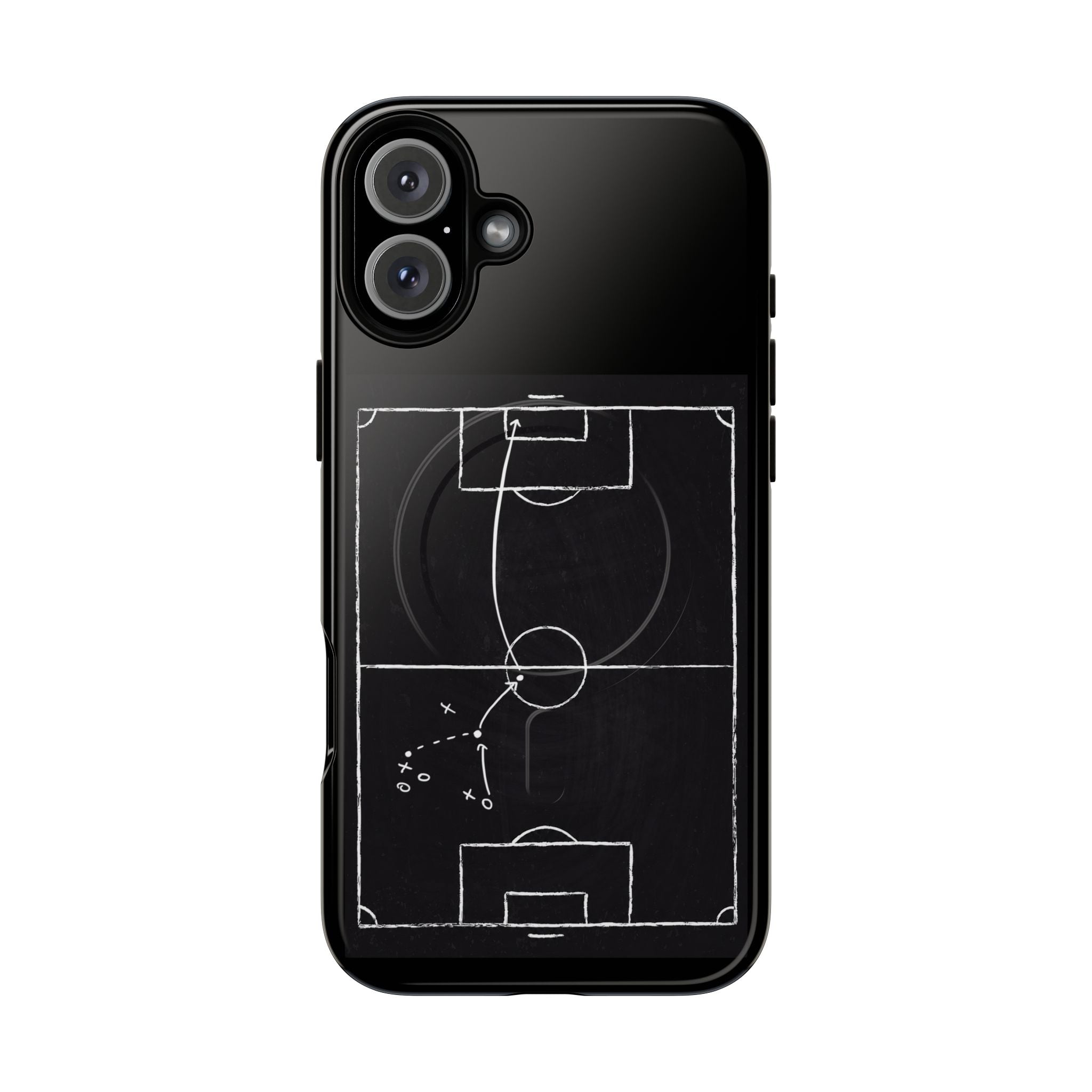 Football Chalkboard Tactics Phone Case —  Magnetic Tough Case