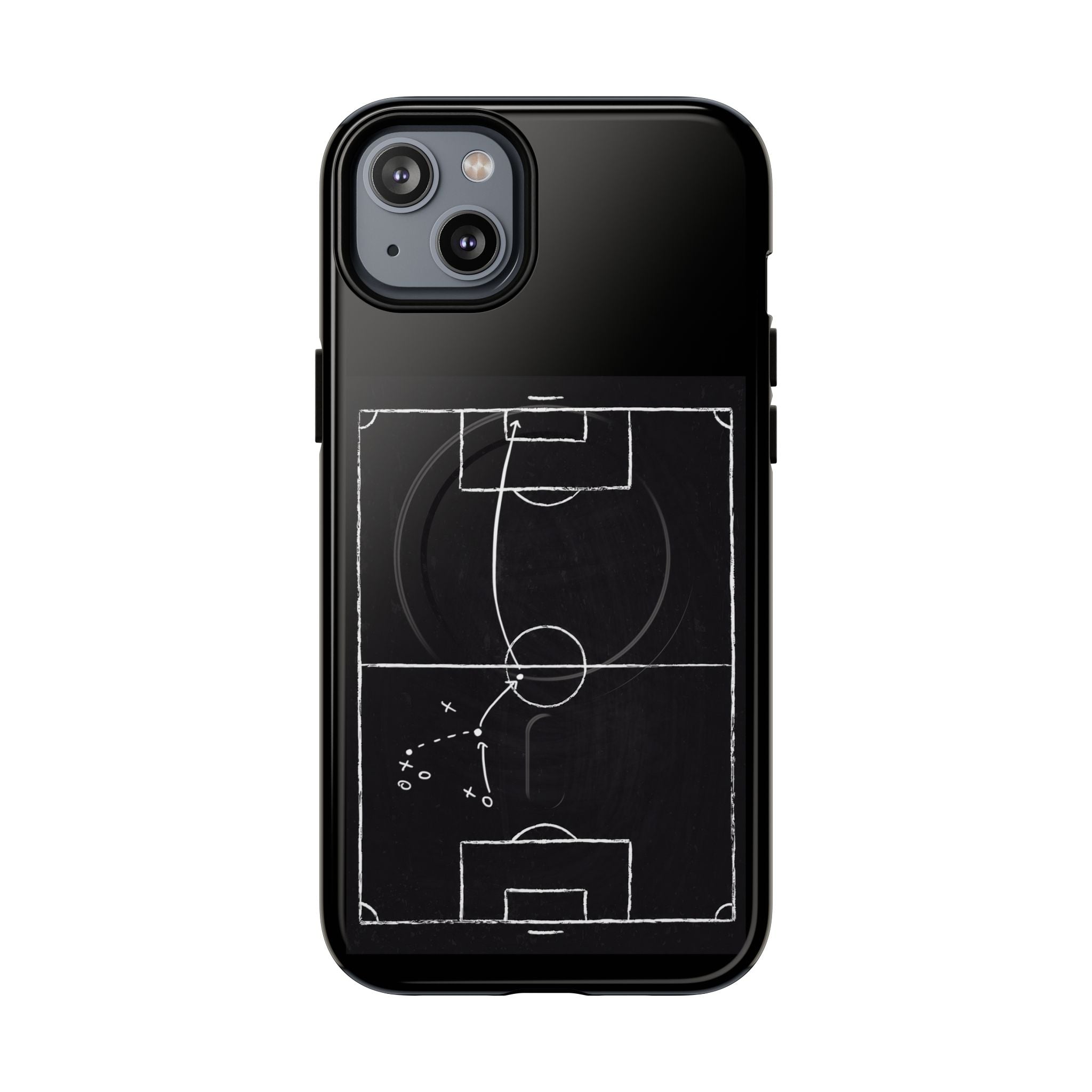 Football Chalkboard Tactics Phone Case —  Magnetic Tough Case