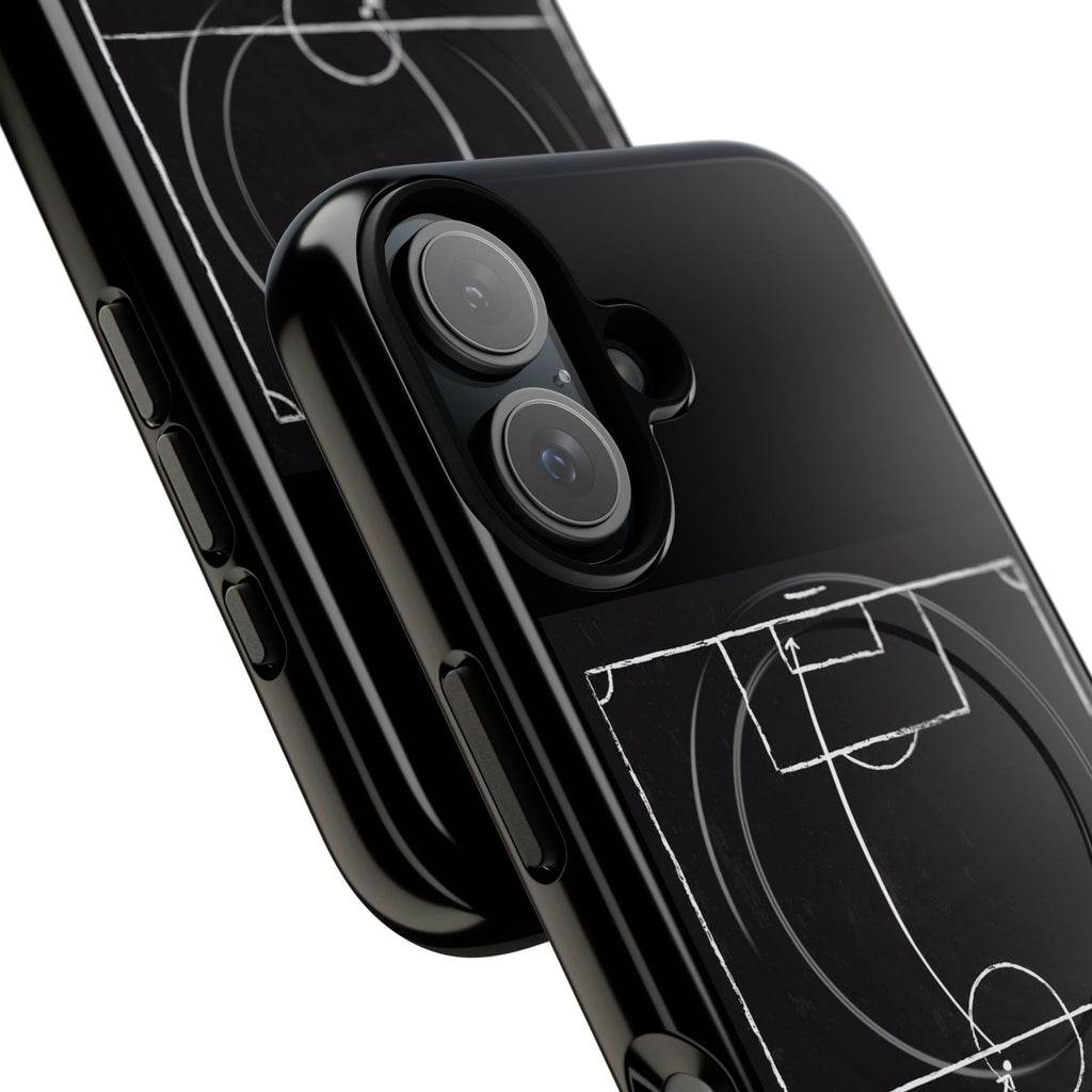 Football Chalkboard Tactics Phone Case —  Magnetic Tough Case