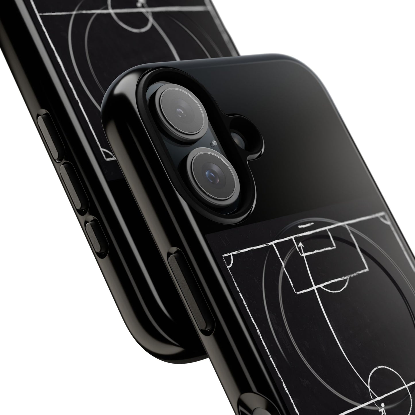 Football Chalkboard Tactics Phone Case —  Magnetic Tough Case