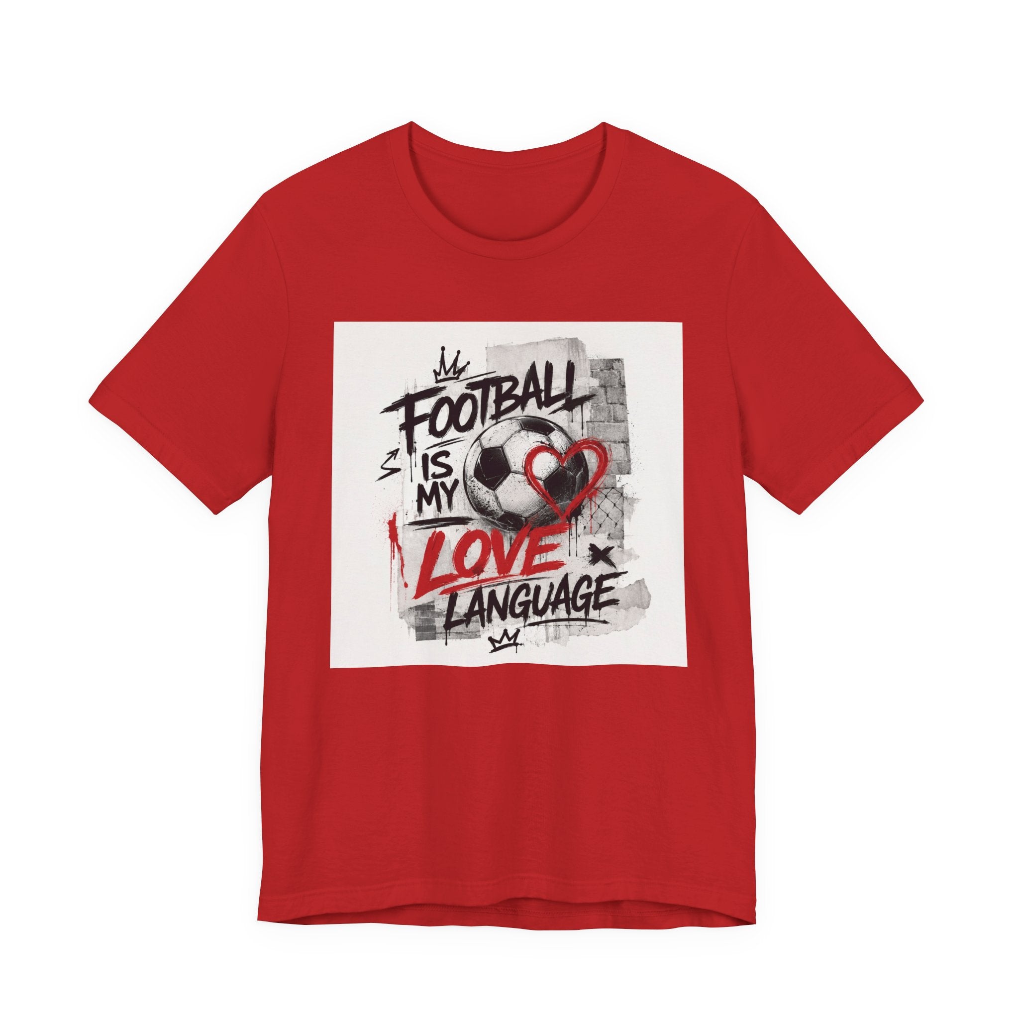 Football Is My Love Language T-Shirt