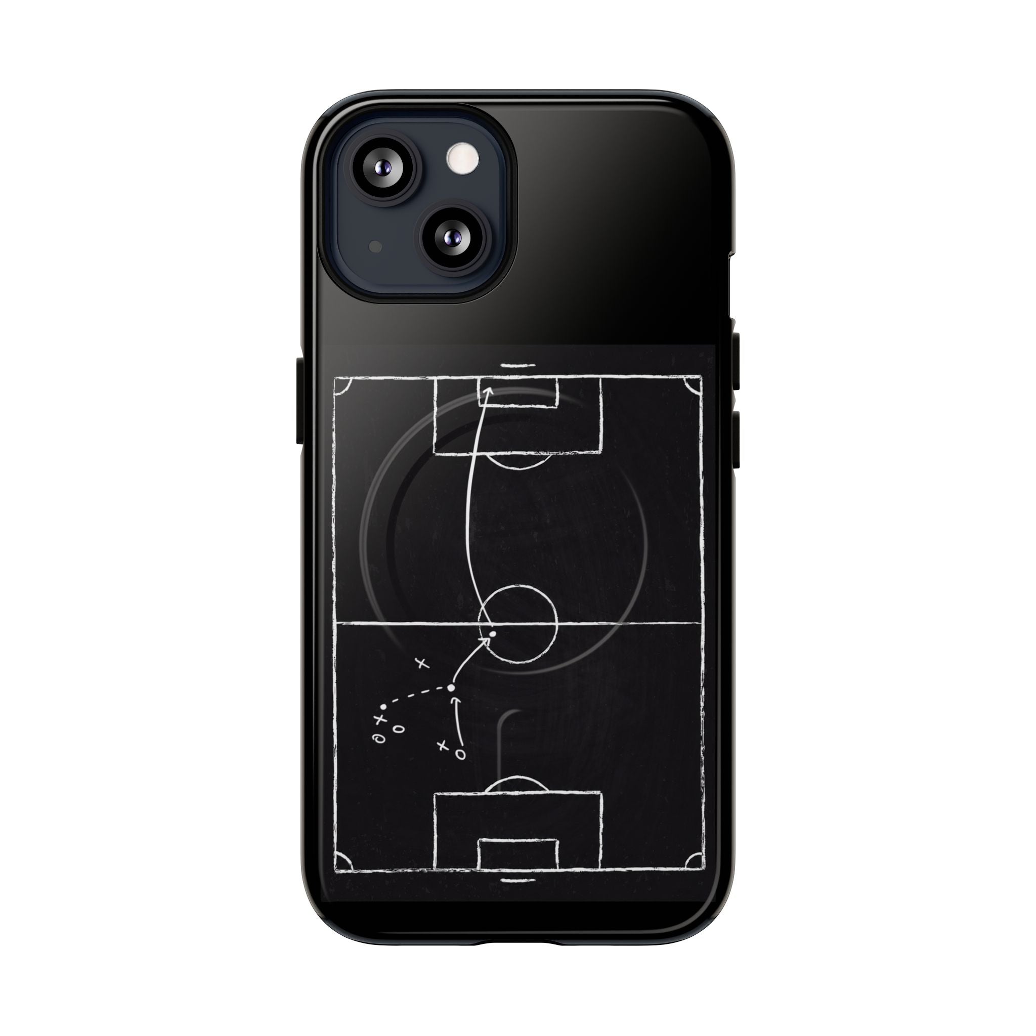 Football Chalkboard Tactics Phone Case —  Magnetic Tough Case