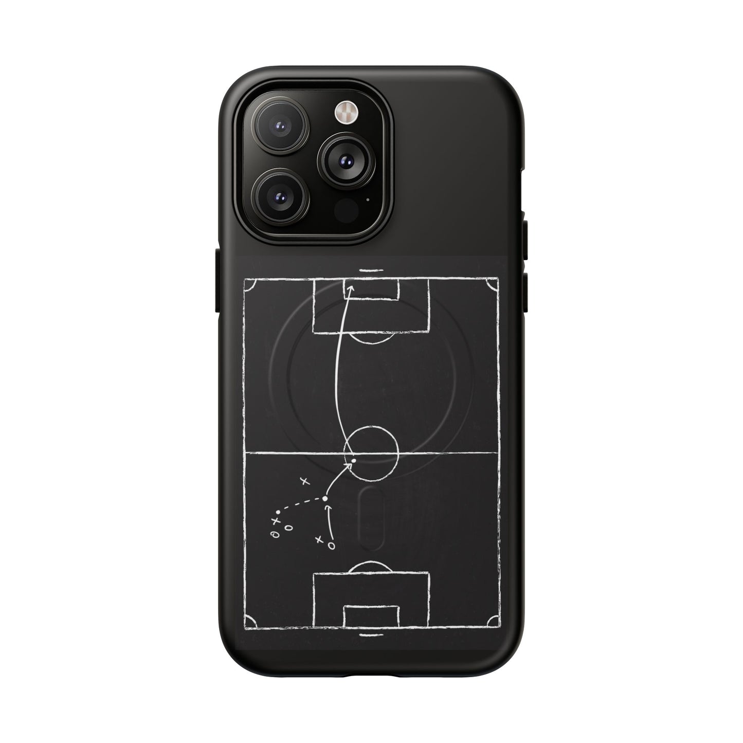 Football Chalkboard Tactics Phone Case —  Magnetic Tough Case