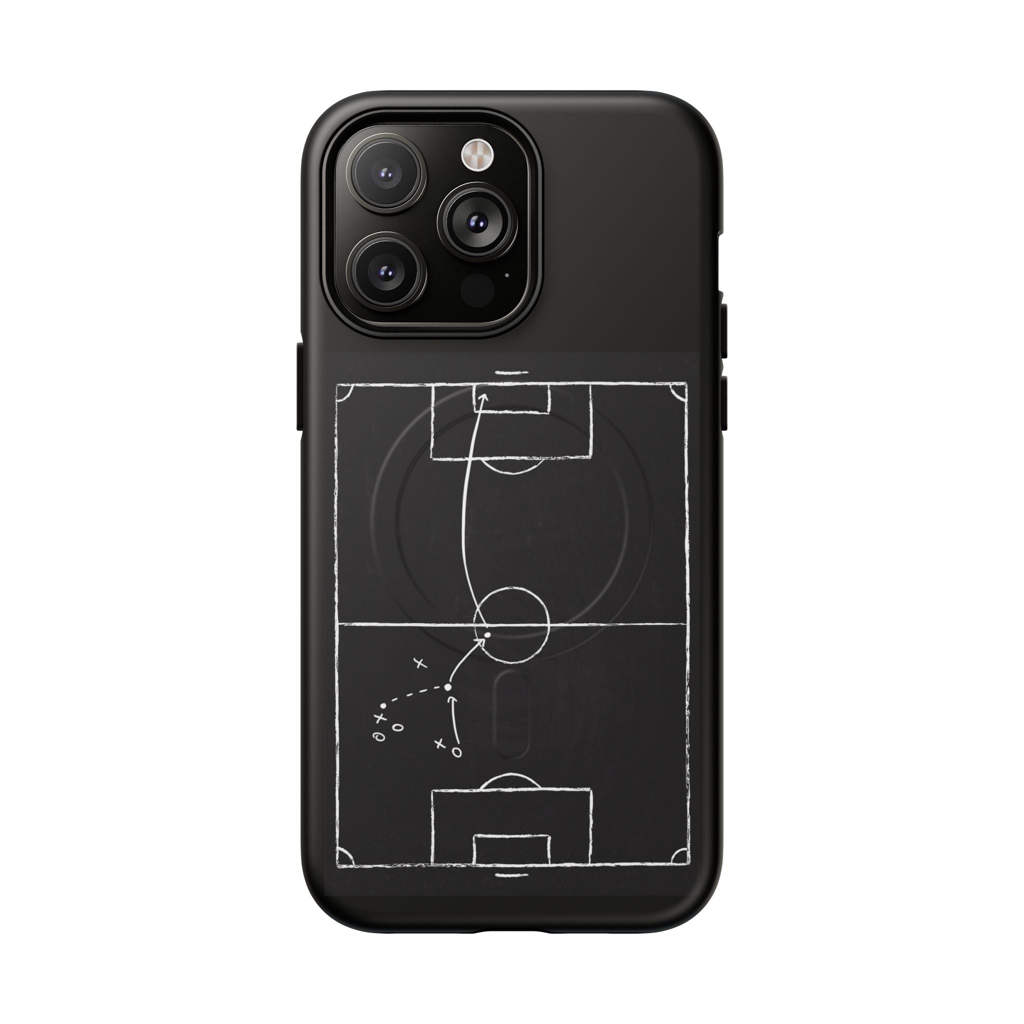 Football Chalkboard Tactics Phone Case —  Magnetic Tough Case