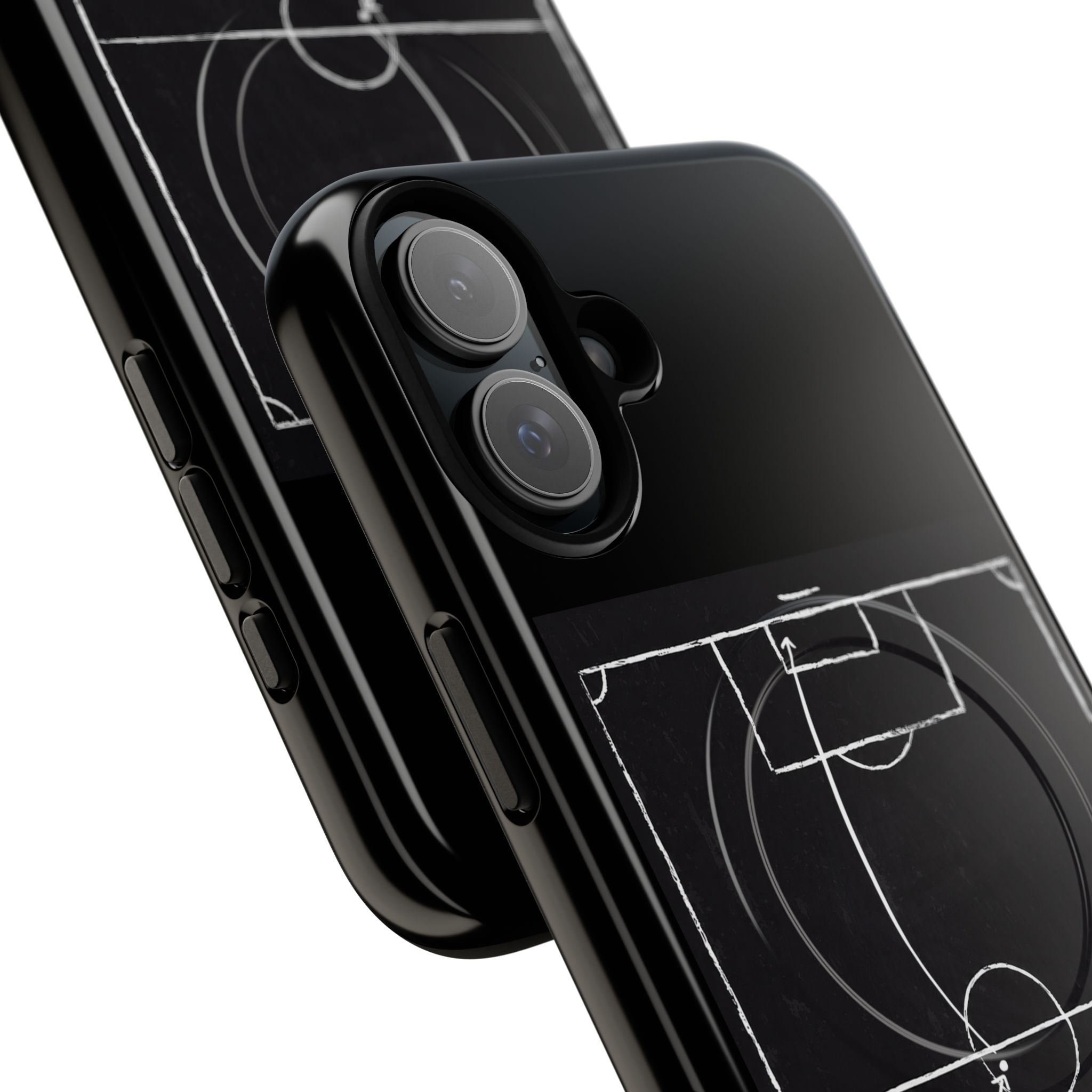 Football Chalkboard Tactics Phone Case —  Magnetic Tough Case