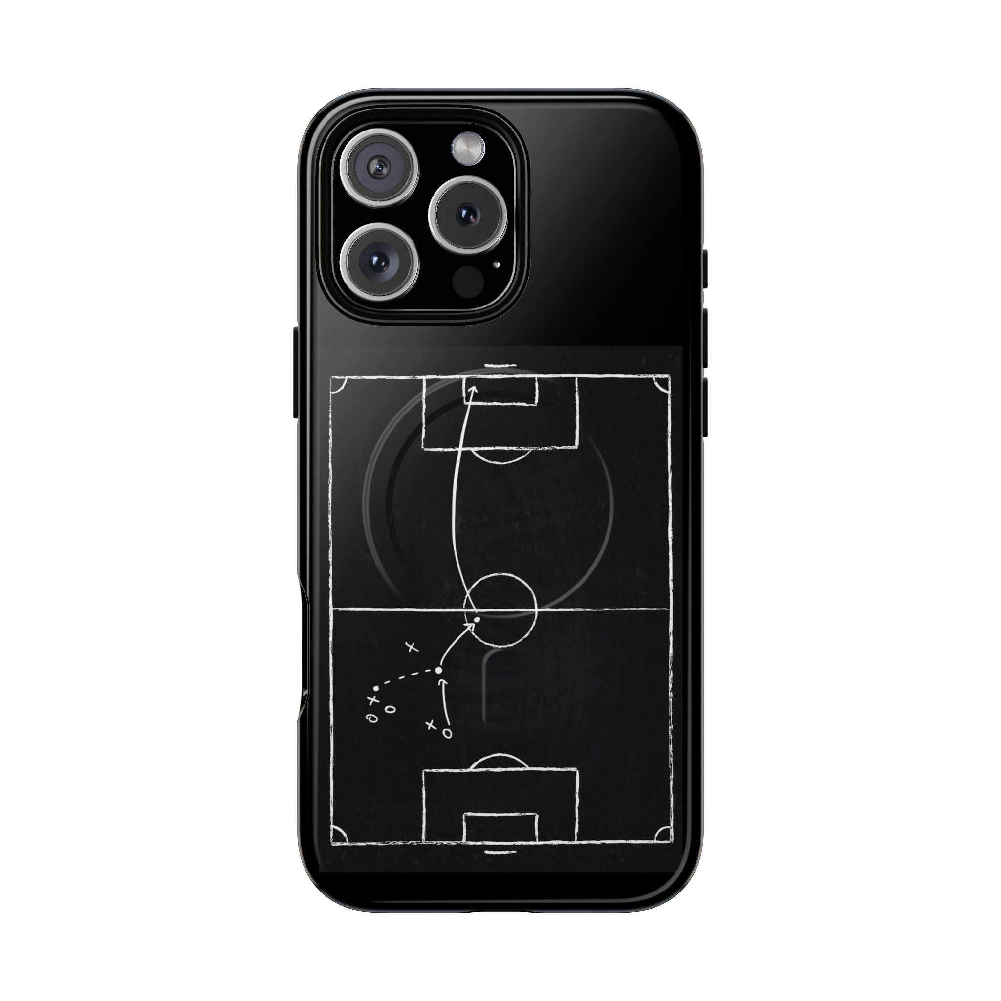 Football Chalkboard Tactics Phone Case —  Magnetic Tough Case