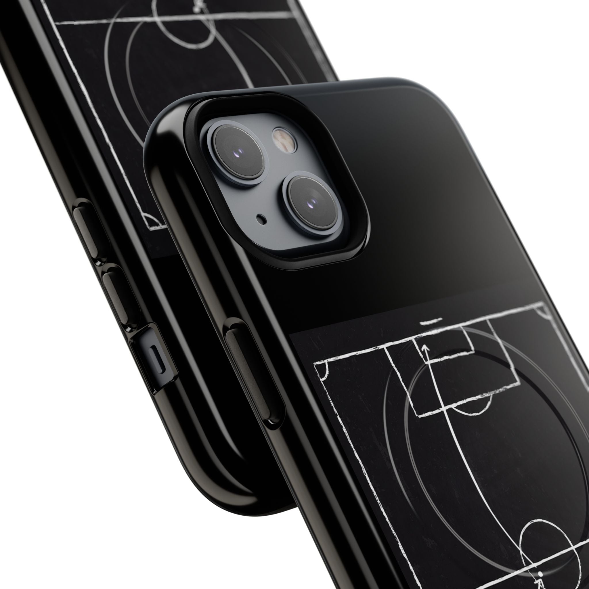 Football Chalkboard Tactics Phone Case —  Magnetic Tough Case
