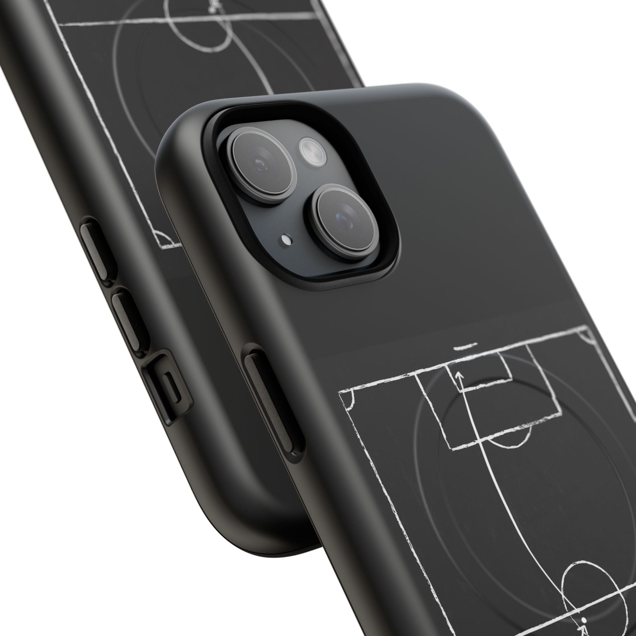 Football Chalkboard Tactics Phone Case —  Magnetic Tough Case