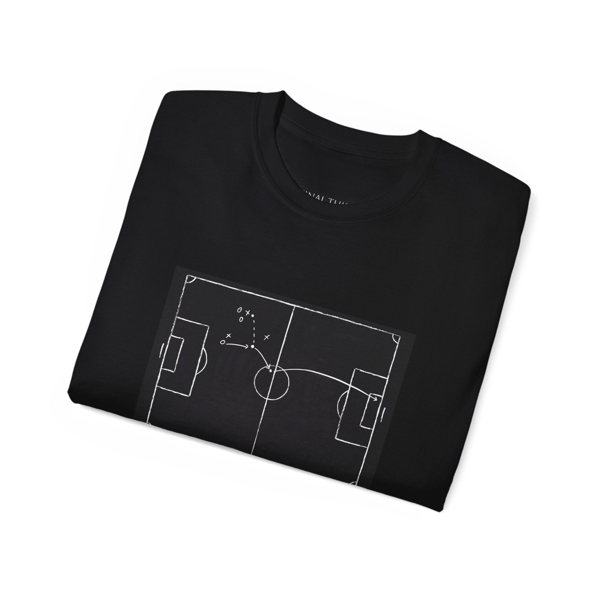 Scotland Qualifier Tactic Chalkboard Tee - no Scotland, no party