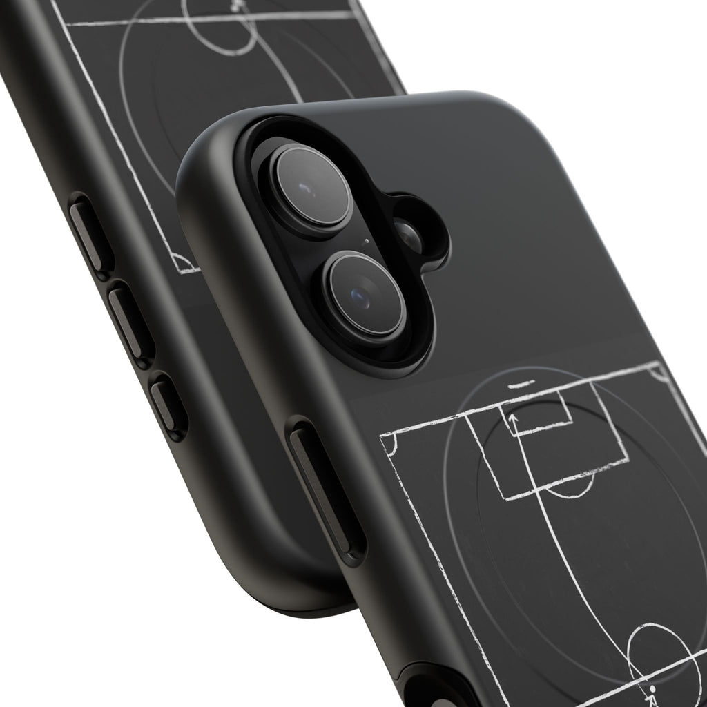 Football Chalkboard Tactics Phone Case —  Magnetic Tough Case