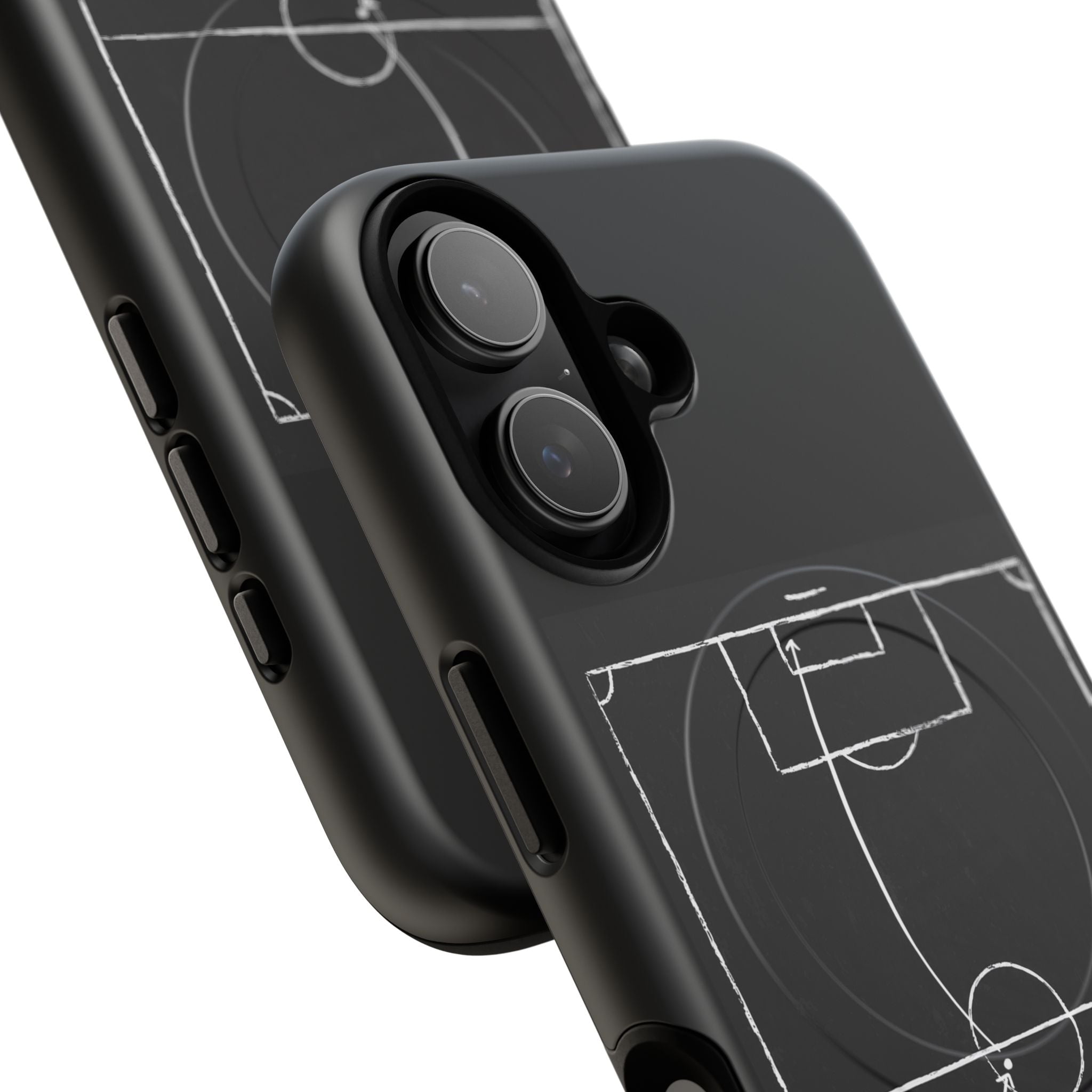 Football Chalkboard Tactics Phone Case —  Magnetic Tough Case
